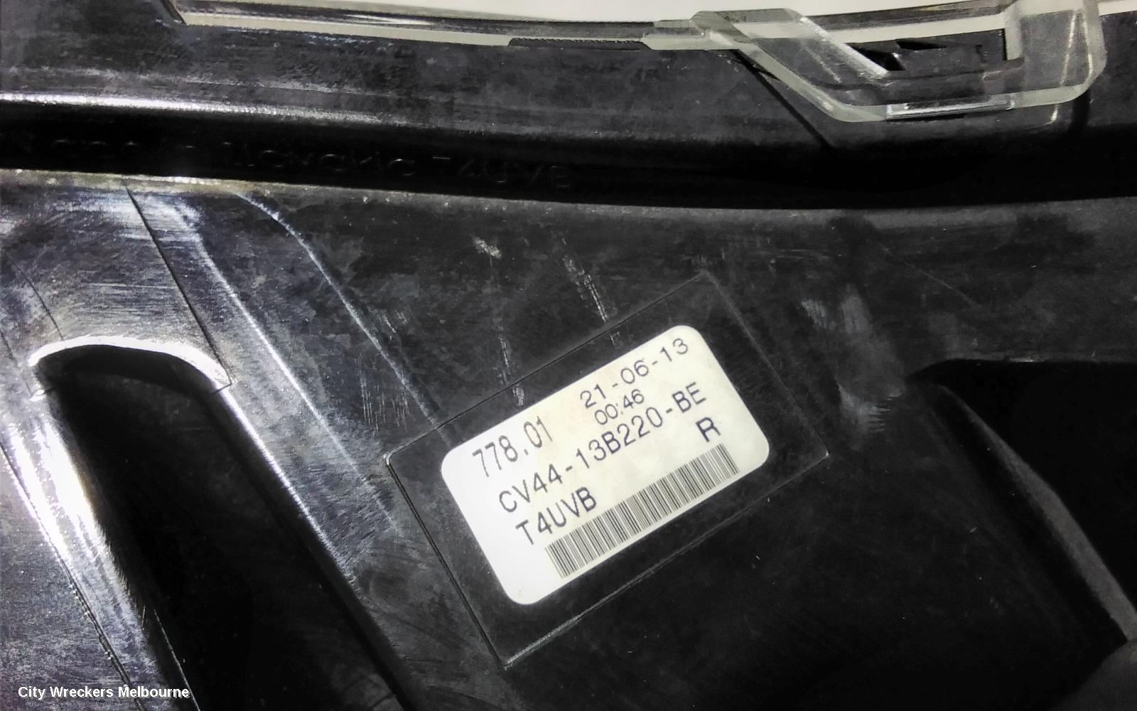 FORD KUGA RIGHT INDICATOR/FOG/SIDE, BUMPER FOGLAMP, TF, W/ HALOGEN H/LAMP TYPE, 11/2012 - 09/2016