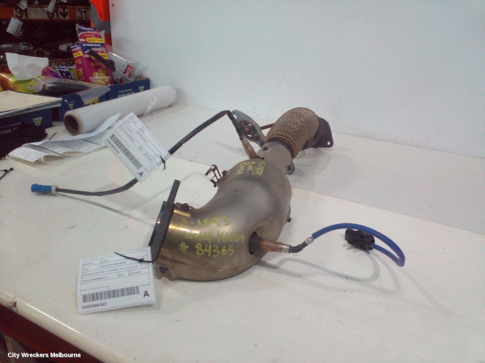 FORD KUGA CATALYTIC CONVERTER, DOWNPIPE-CAT TYPE, 1.6, PETROL, TF, 11/2012 - 10/2014