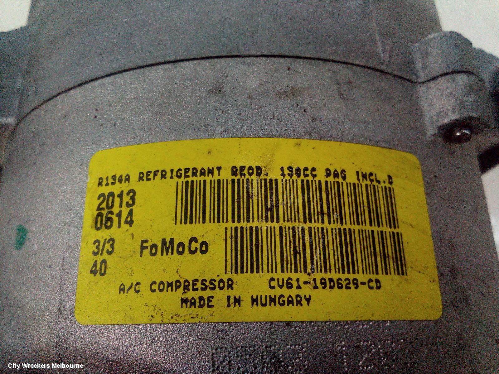 FORD KUGA A/C COMPRESSOR, TF, 1.6, PETROL, ECOBOOST, 11/2012 - 10/2014
