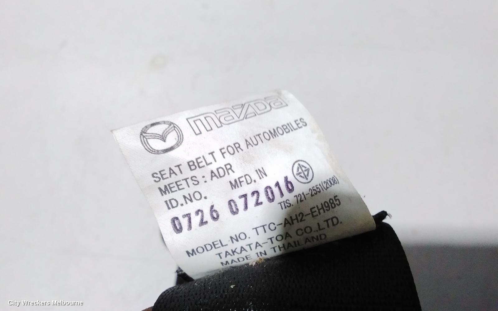 MAZDA CX3 SEATBELT/STALK, RH FRONT, SEAT BELT ONLY, DK, 03/2015 ONWARDS