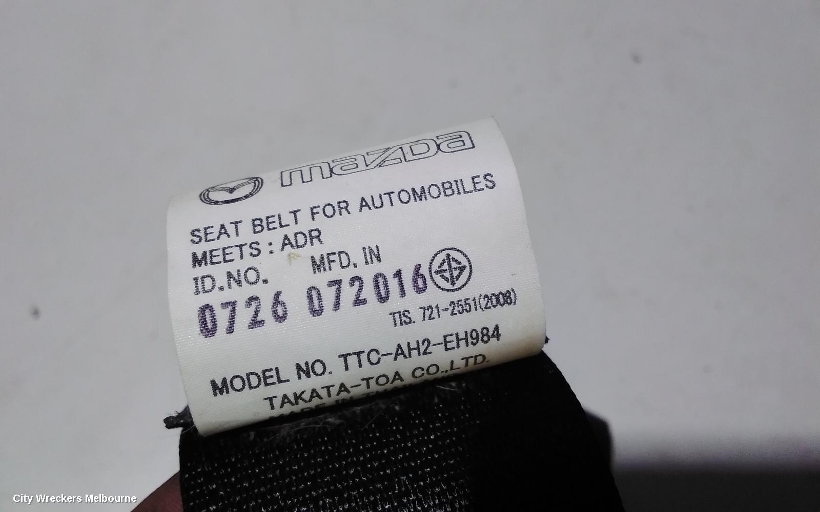 MAZDA CX3 SEATBELT/STALK, LH FRONT, SEAT BELT ONLY, DK, 03/2015 ONWARDS