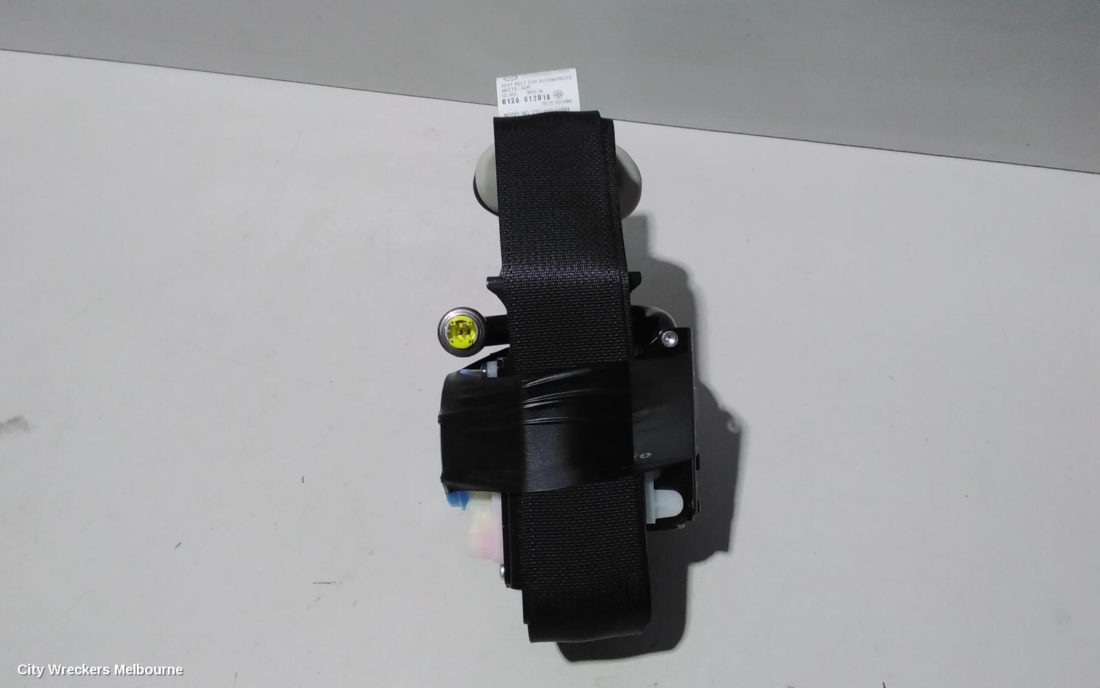 MAZDA CX3 SEATBELT/STALK, LH FRONT, SEAT BELT ONLY, DK, 03/2015 ONWARDS