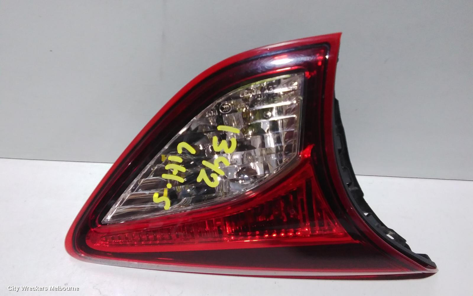 MAZDA CX5 REAR GARNISH, TAILGATE LAMP (LH SIDE), KE, 02/2012 - 12/2016
