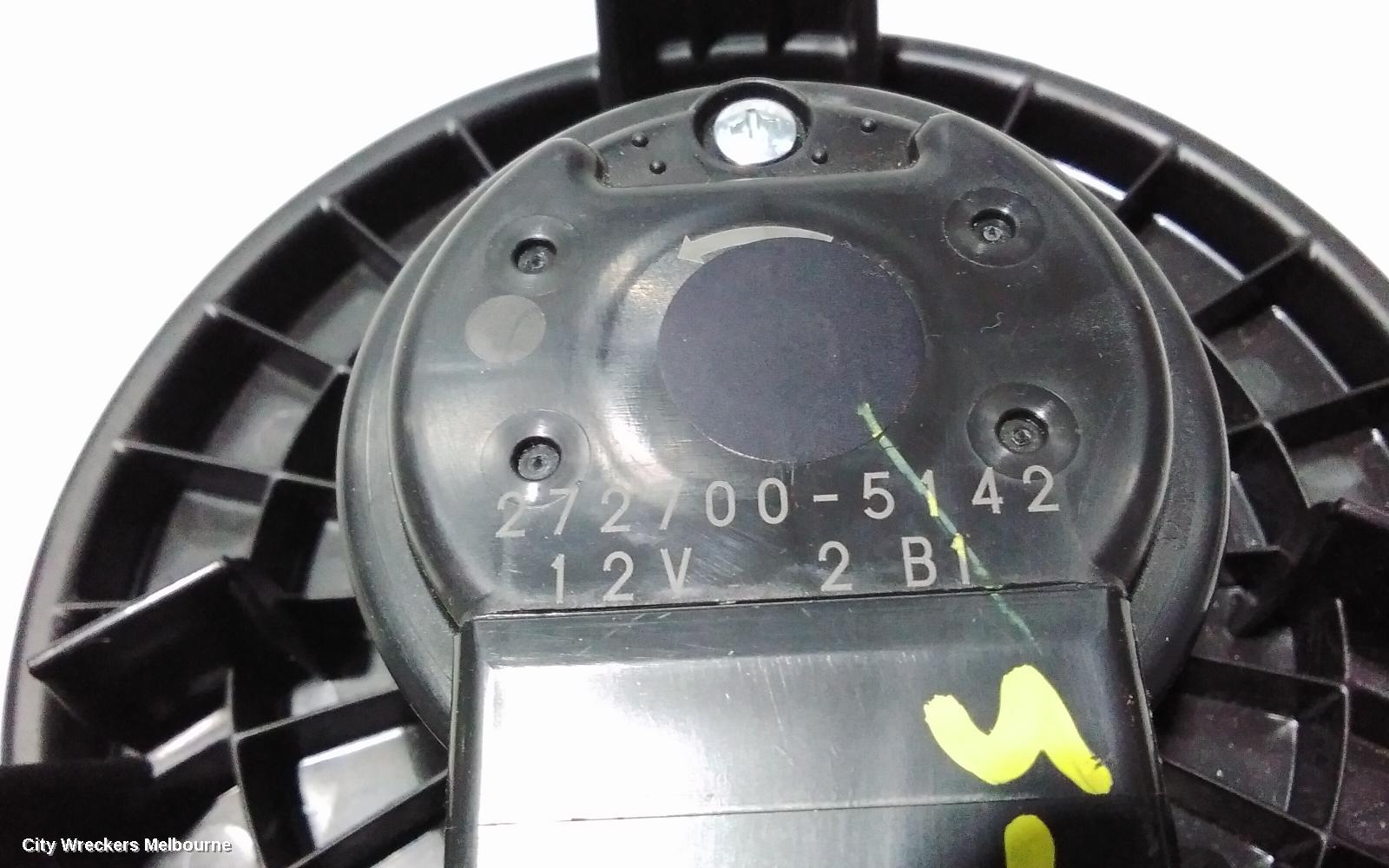 TOYOTA COROLLA HEATER FAN MOTOR, ZRE182R, 10/2012 - 06/2018