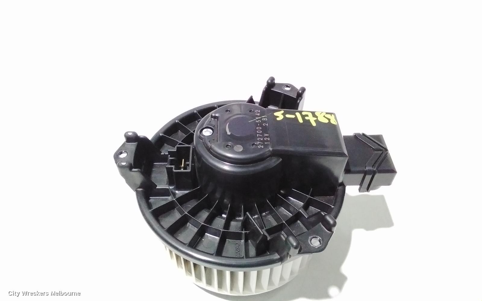 TOYOTA COROLLA HEATER FAN MOTOR, ZRE182R, 10/2012 - 06/2018