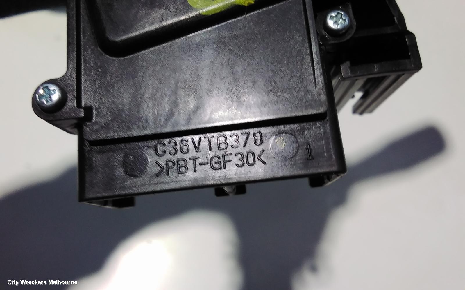 TOYOTA COROLLA COMBINATION SWITCH, WIPER SWITCH, ZRE182R, HATCH, 10/2012 - 06/2018
