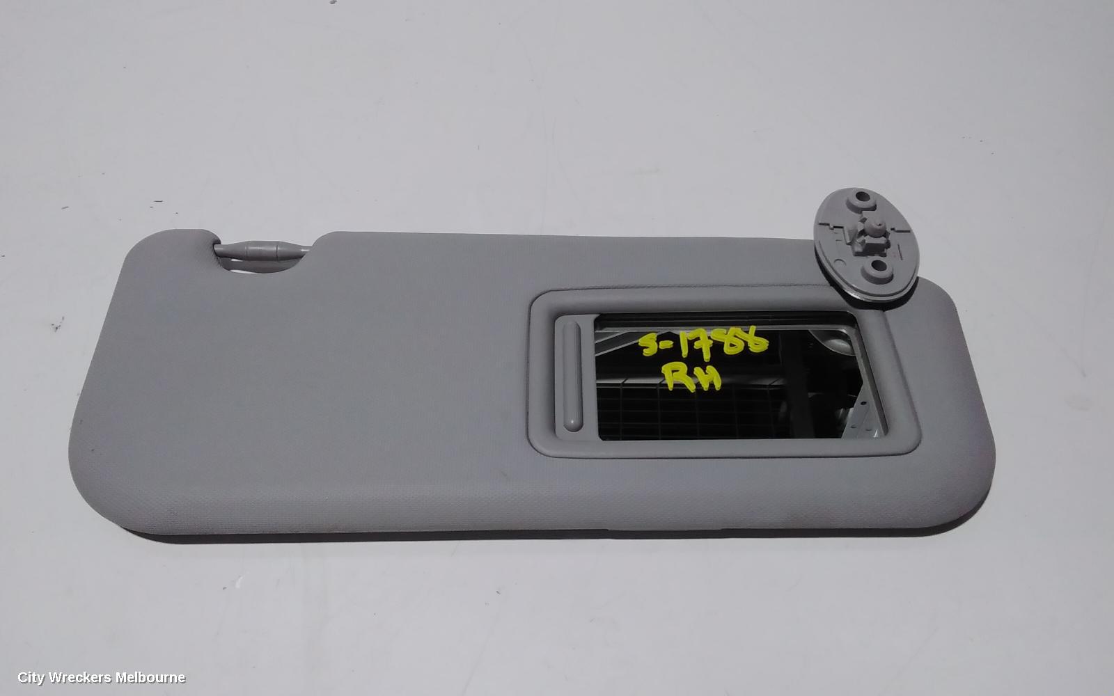 TOYOTA COROLLA SUNVISOR, ZRE182R/ZWE186R, RH SIDE, 10/2012 - 06/2018