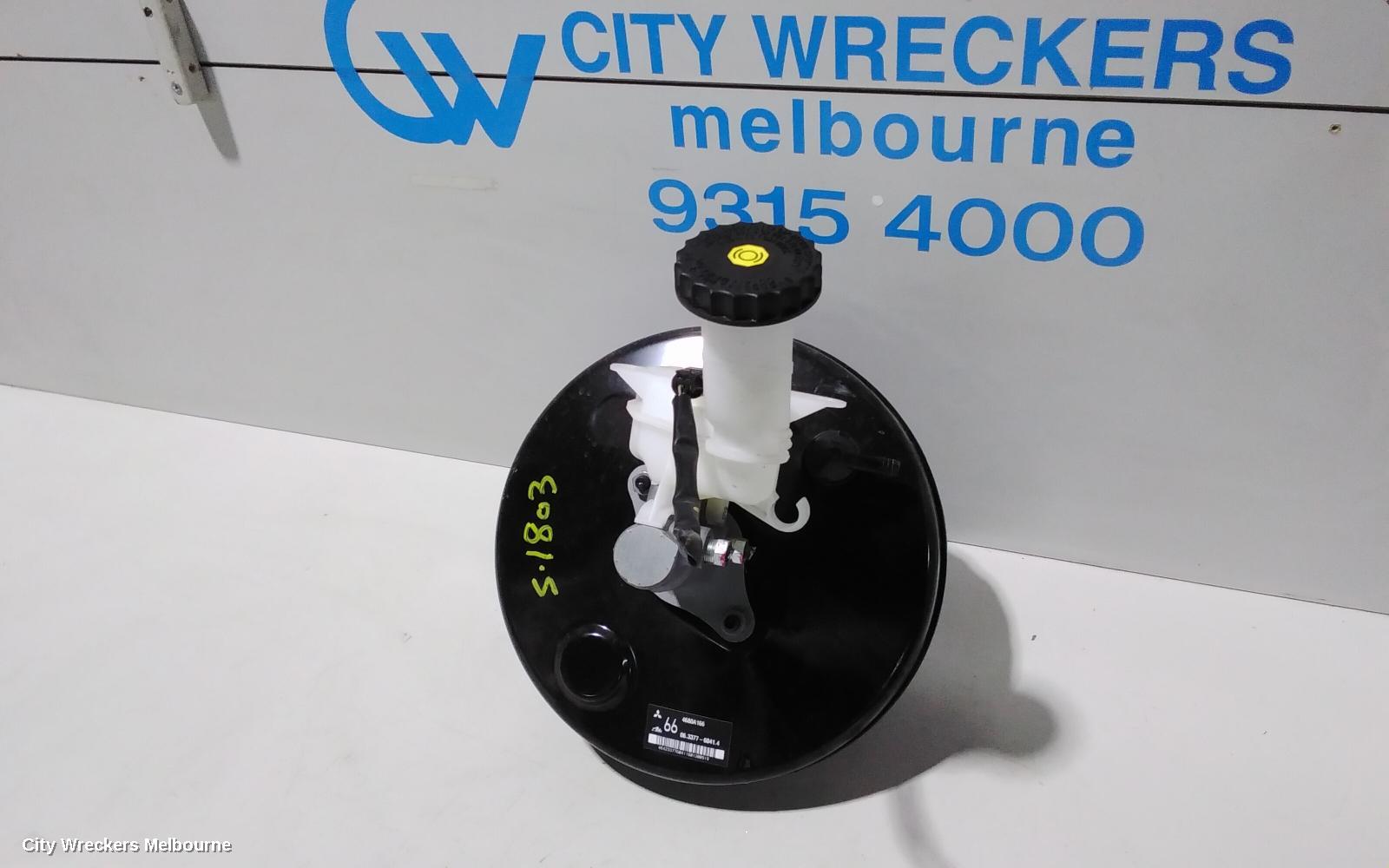 MITSUBISHI ASX BRAKE BOOSTER, PETROL, 2.0, 4B11, MIVEC/VVT, XB-XD, 07/2013 ONWARDS