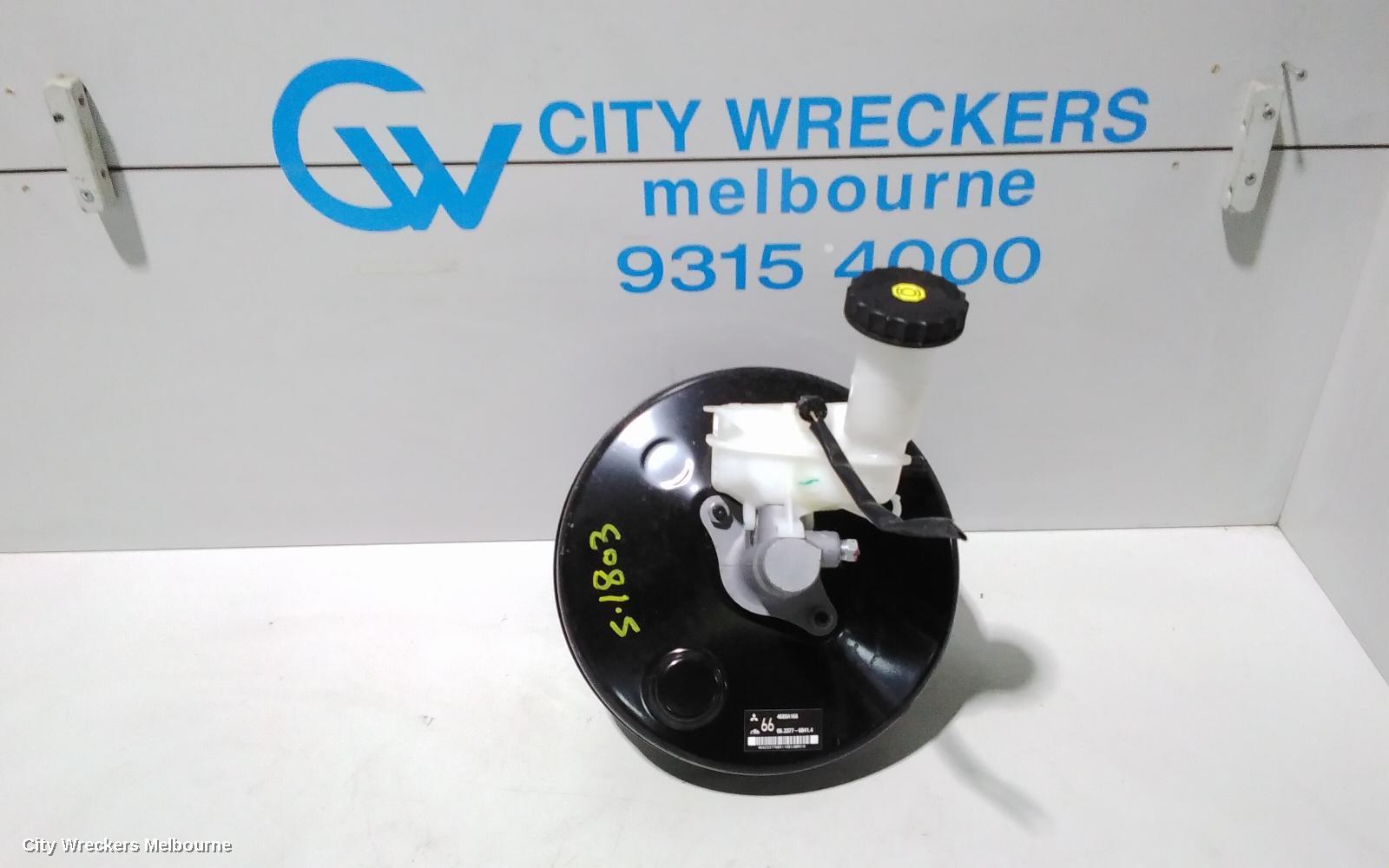 MITSUBISHI ASX BRAKE BOOSTER, PETROL, 2.0, 4B11, MIVEC/VVT, XB-XD, 07/2013 ONWARDS