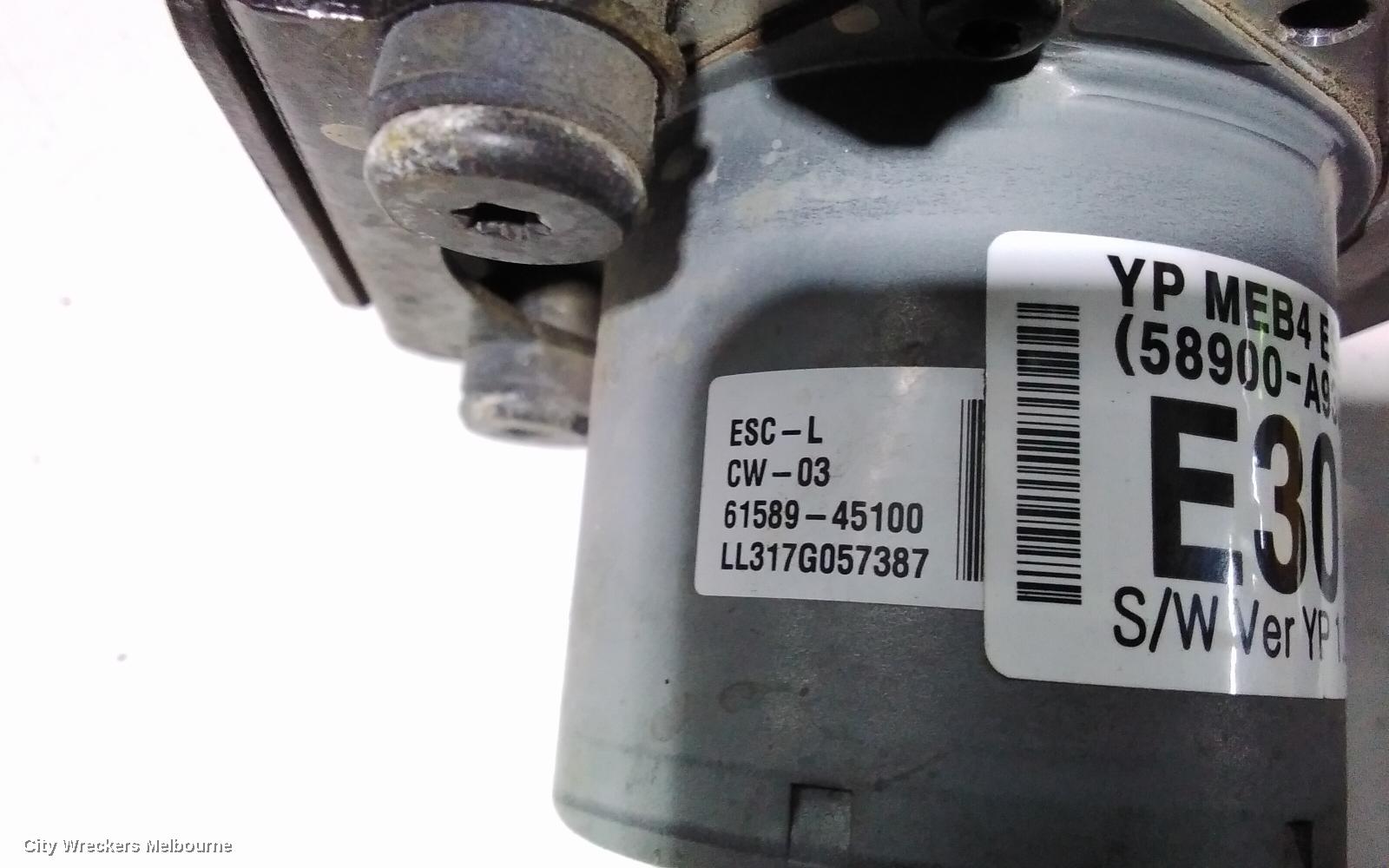 KIA CARNIVAL/GRAND CARNIVAL ABS PUMP/MODULATOR, YP, P/N 58900A9300, 02/2015 - 10/2020