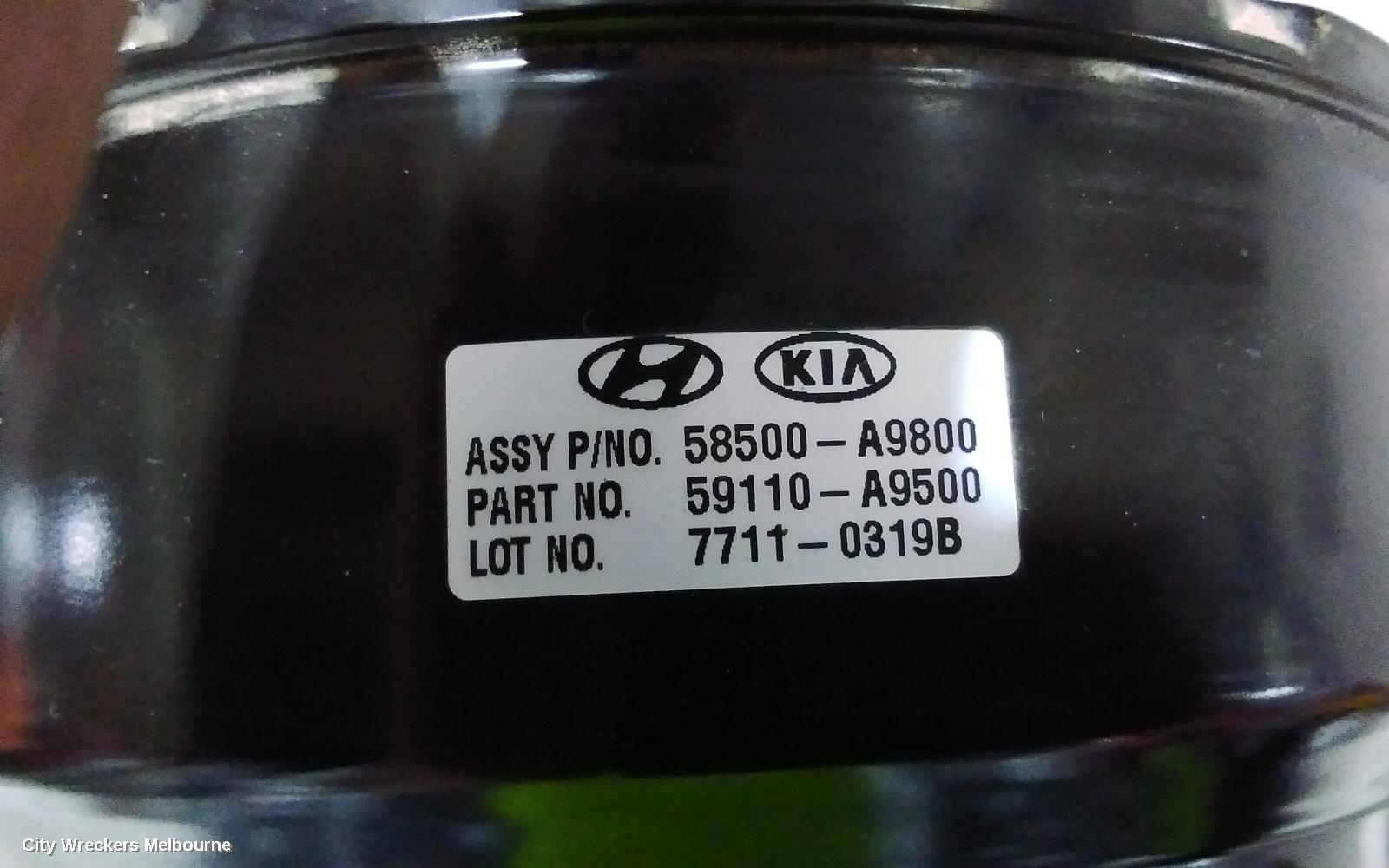 KIA CARNIVAL/GRAND CARNIVAL BRAKE BOOSTER, YP, PETROL 02/2015 - 10/2020