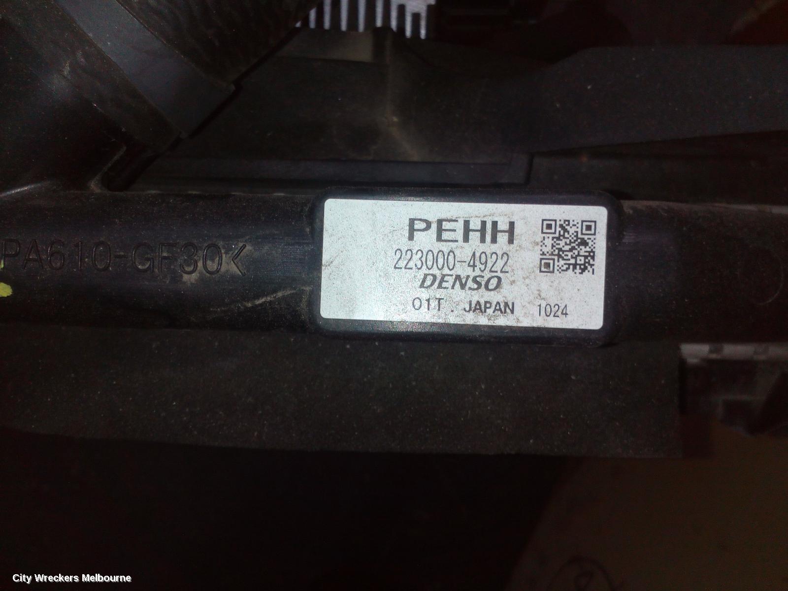 MAZDA CX3 RADIATOR, AUTO, 2.0, PETROL, DK, 03/2015 ONWARDS