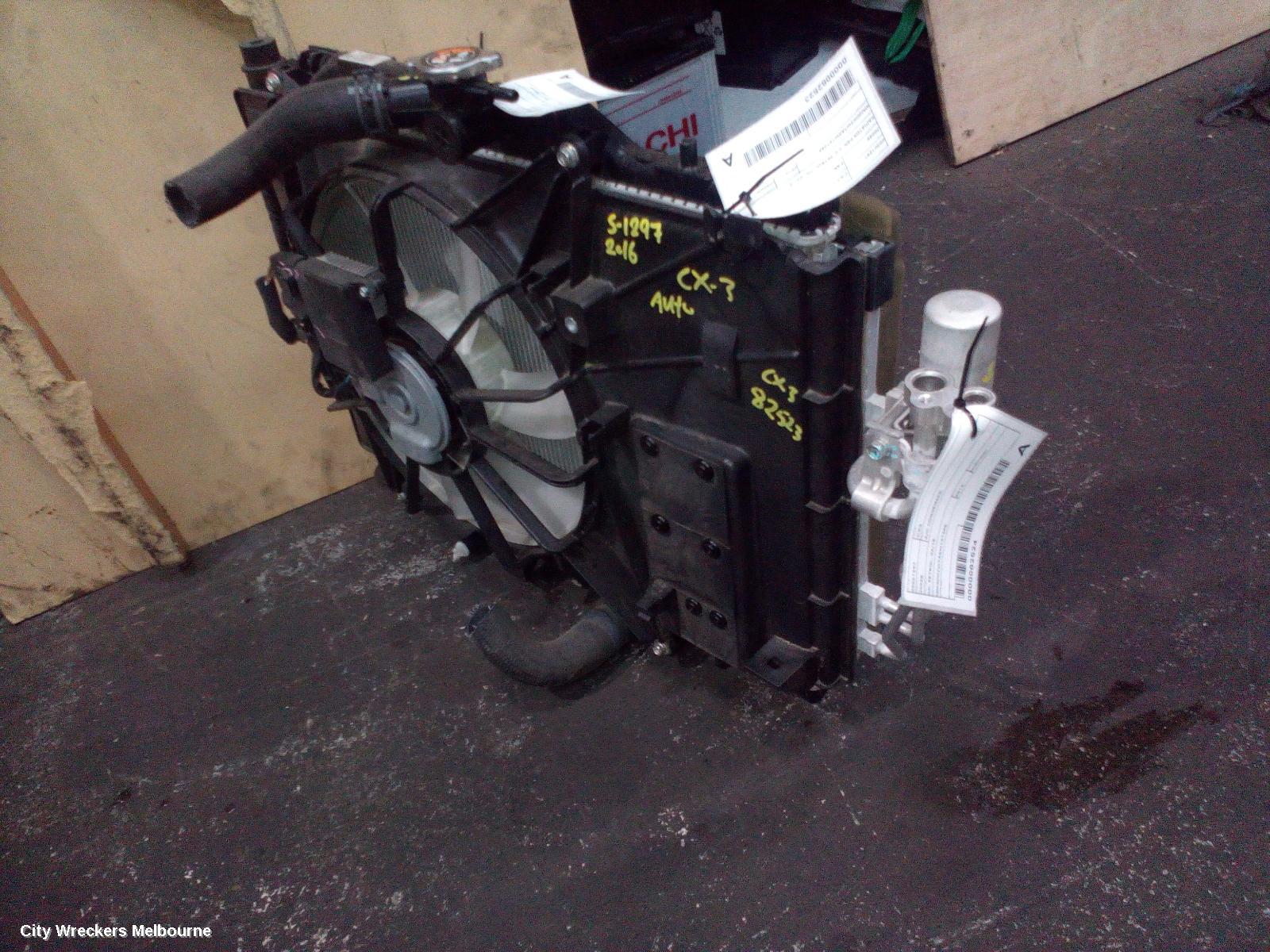 MAZDA CX3 A/C CONDENSER, DK, PETROL, 03/2015 ONWARDS
