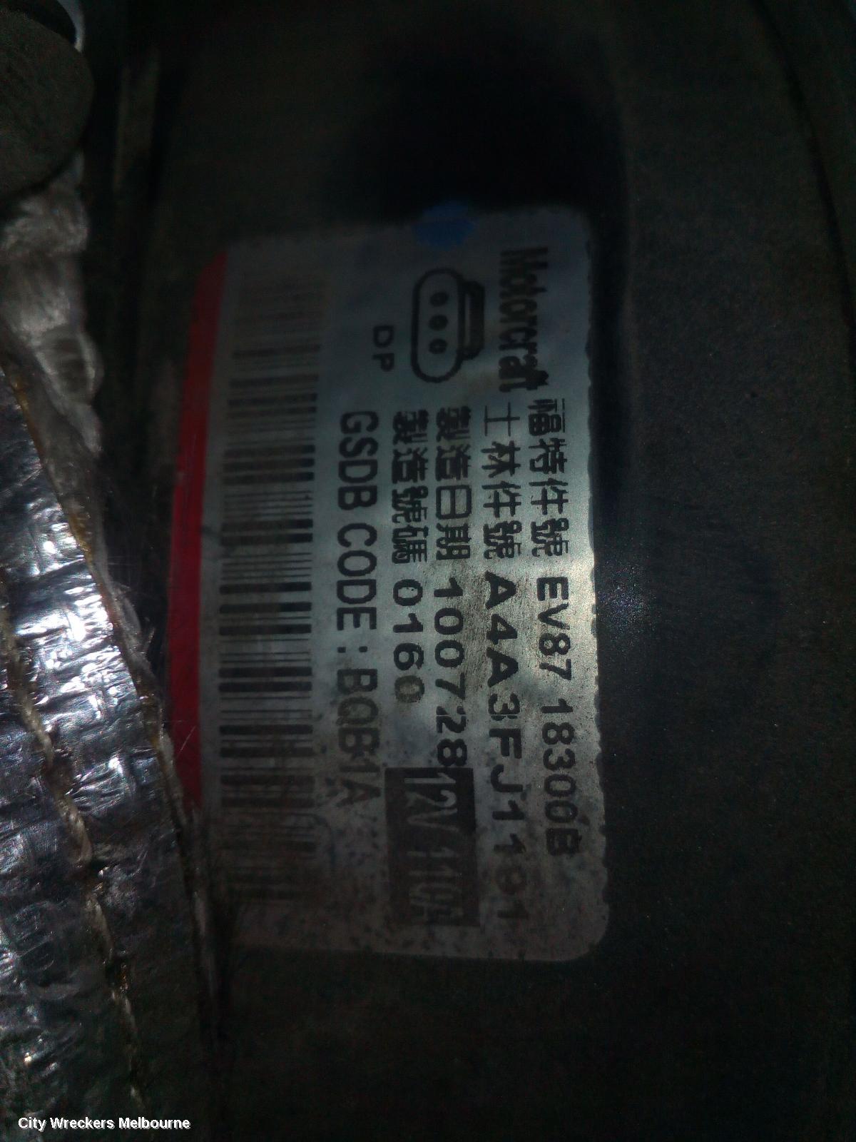 FORD ESCAPE ALTERNATOR, PETROL, 2.3, 3 PIN TYPE, ZB-ZD, 01/2004 - 01/2012
