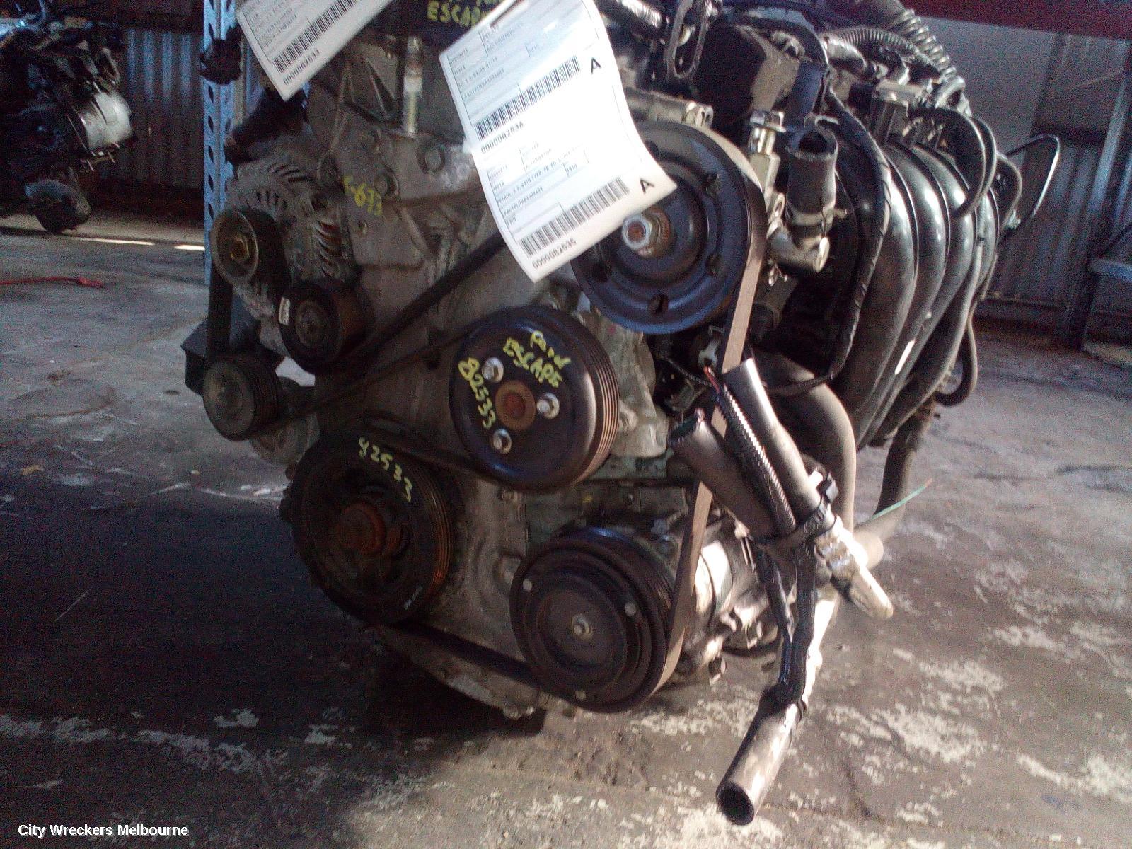 FORD ESCAPE A/C COMPRESSOR, ZD, 2.3, 04/2008 - 01/2012