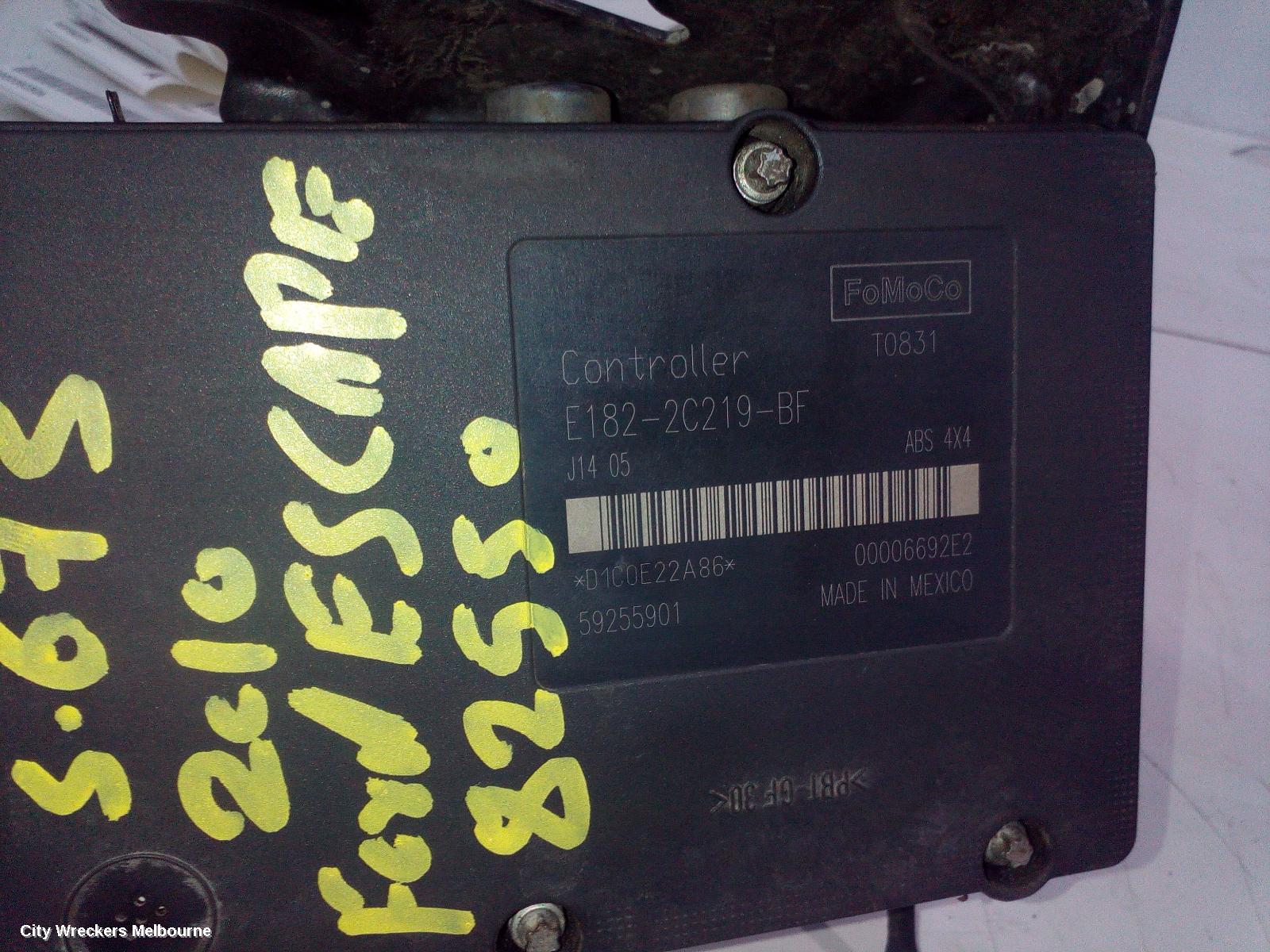 FORD ESCAPE ABS PUMP/MODULATOR, ZD, 04/2008 - 01/2012