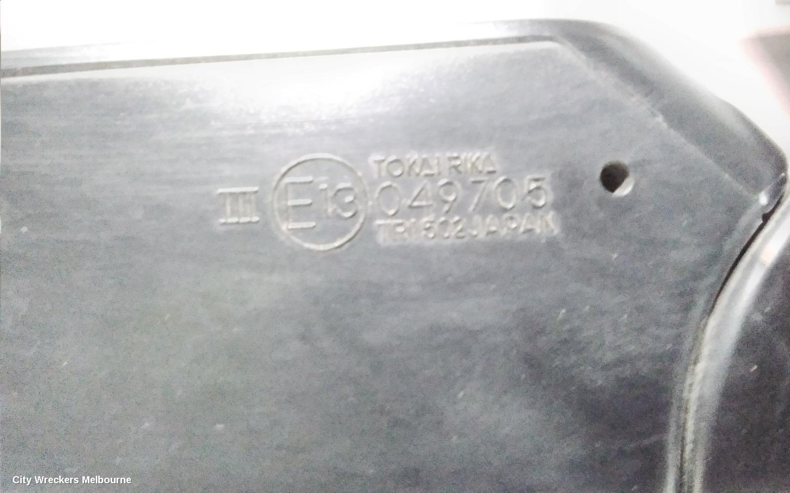 TOYOTA C-HR LEFT DOOR MIRROR, GEN 1, 12/2016 ONWARDS