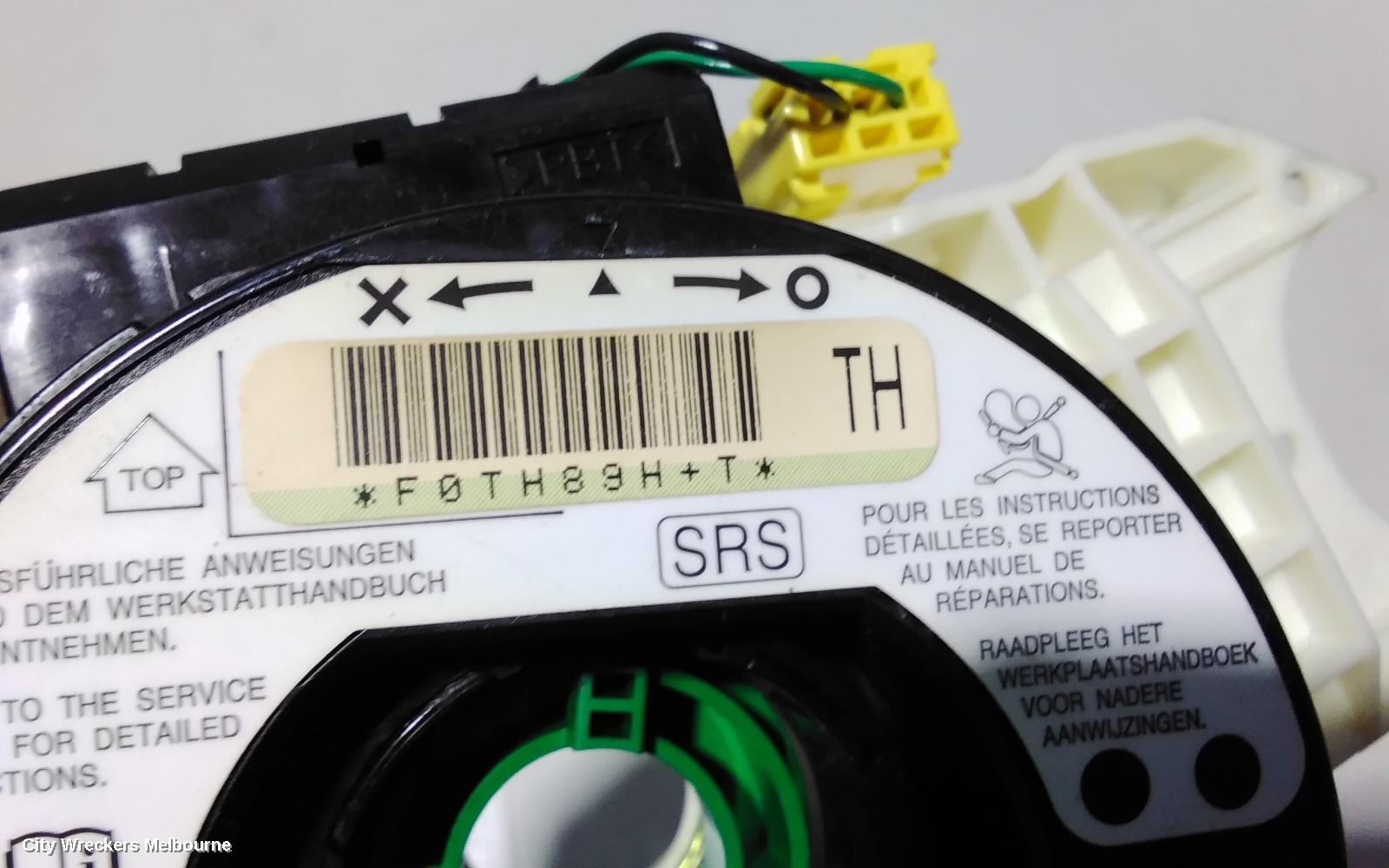 HONDA ACCORD AIRBAG MODULE/SENSOR, CLOCKSPRING, 8TH GEN, EURO (VIN JHMCU), 06/2008 - 12/2015