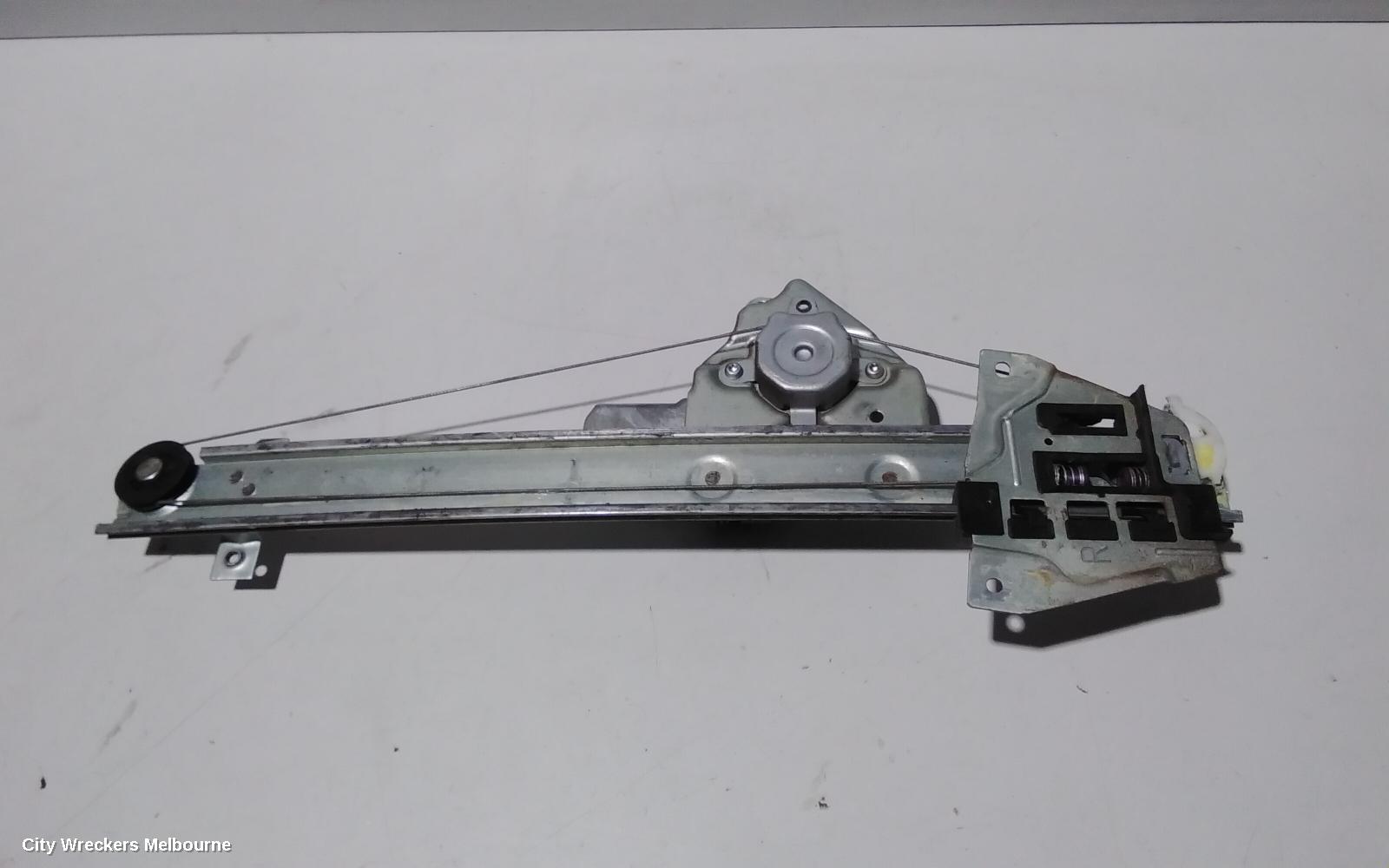 MITSUBISHI PAJERO RIGHT REAR WND REG/MOTOR, NS-NW, 11/2006 ONWARDS