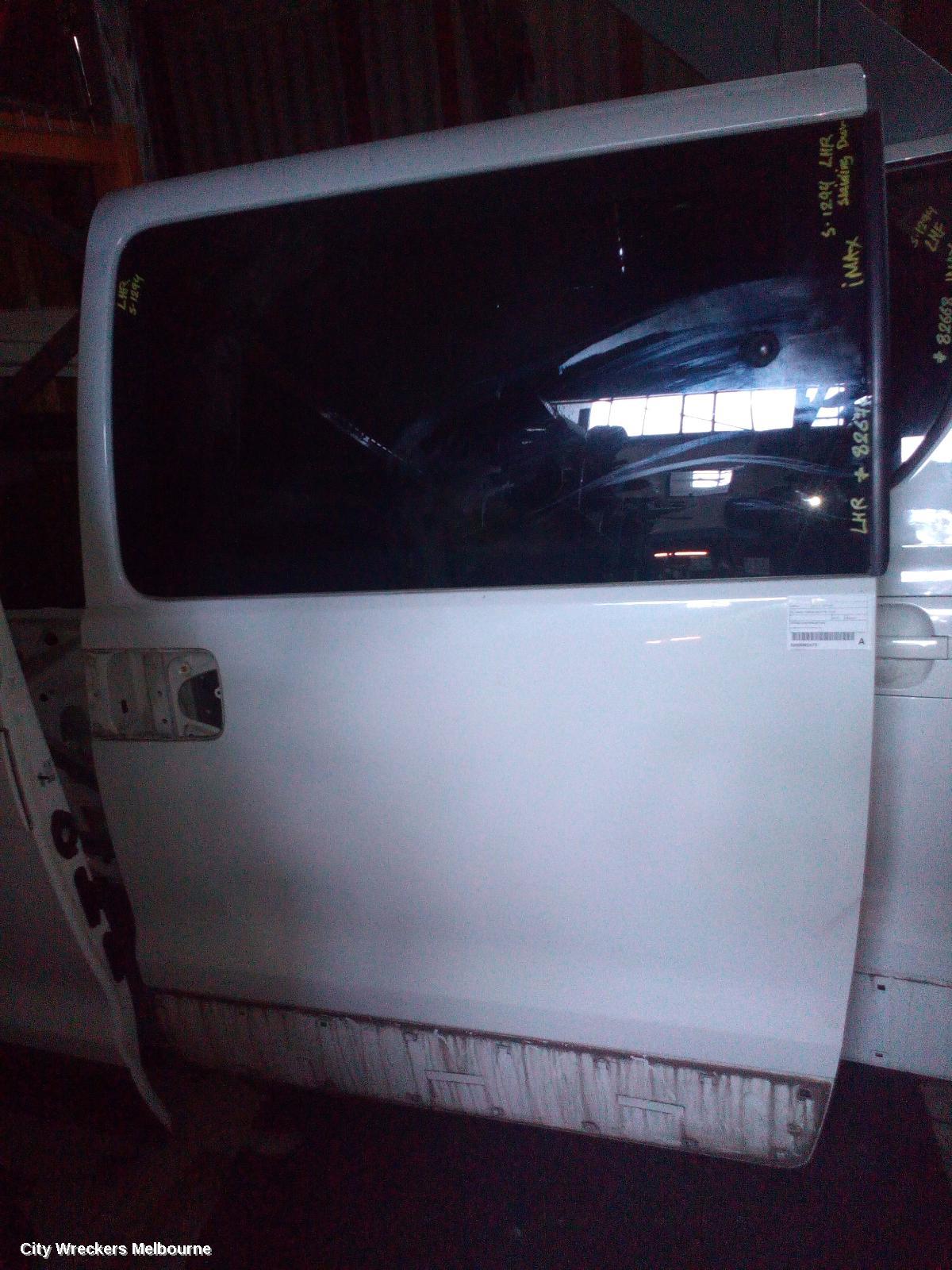 HYUNDAI ILOAD/IMAX LEFT REAR DOOR/SLIDING, TQ, IMAX, 11/2007 ONWARDS