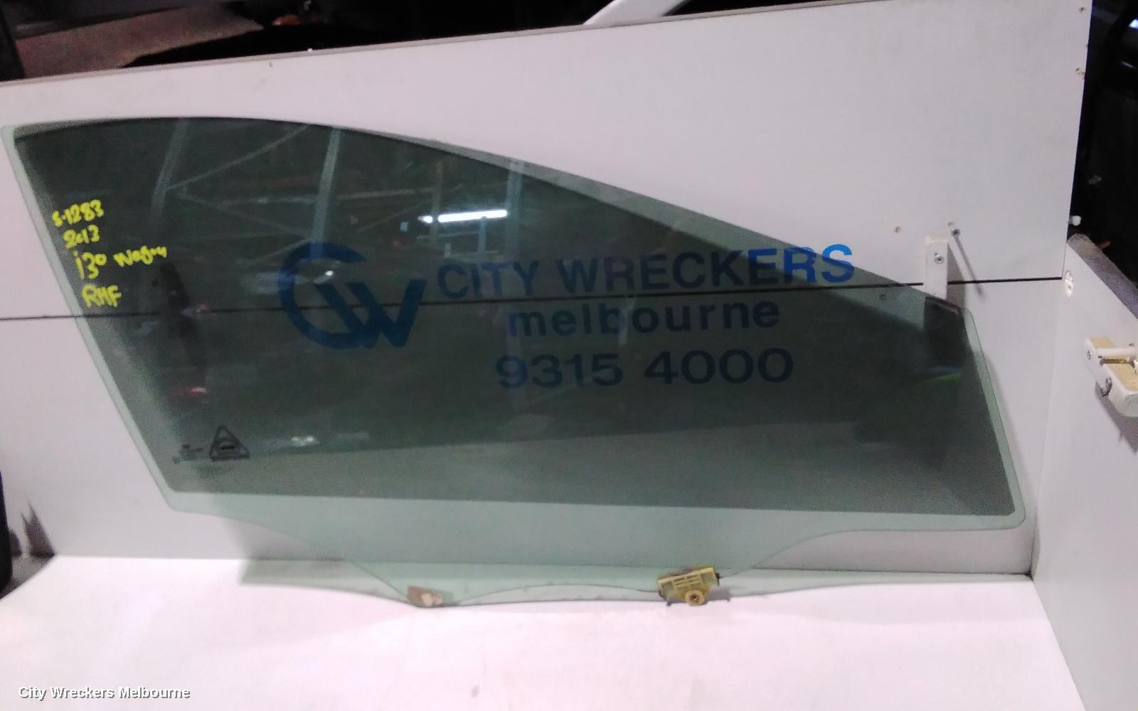 HYUNDAI I30 RIGHT FRONT DOOR WINDOW, GD, WAGON, 02/2012 - 07/2016