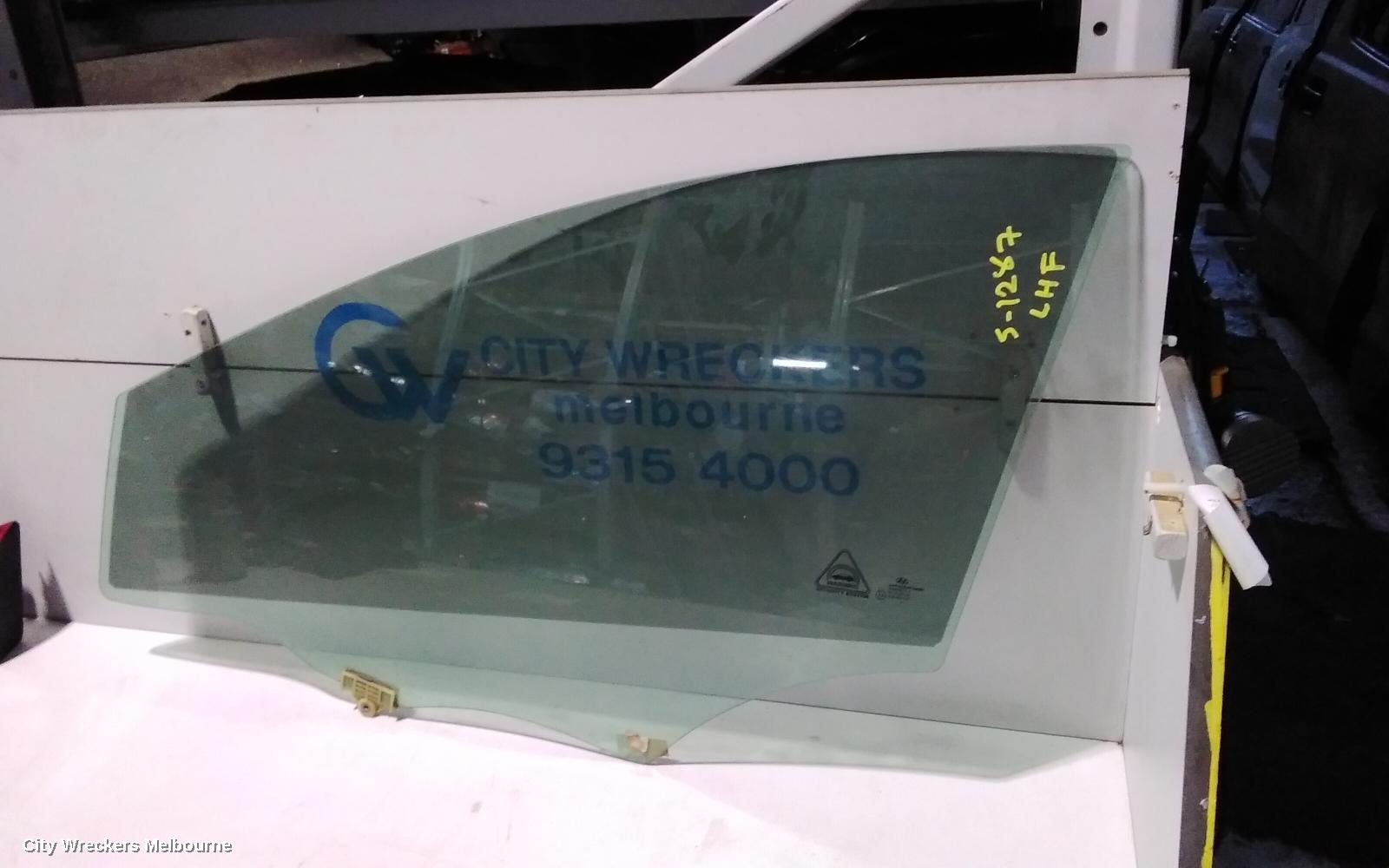 HYUNDAI I30 LEFT FRONT DOOR WINDOW, GD, WAGON, 02/2012 - 07/2016