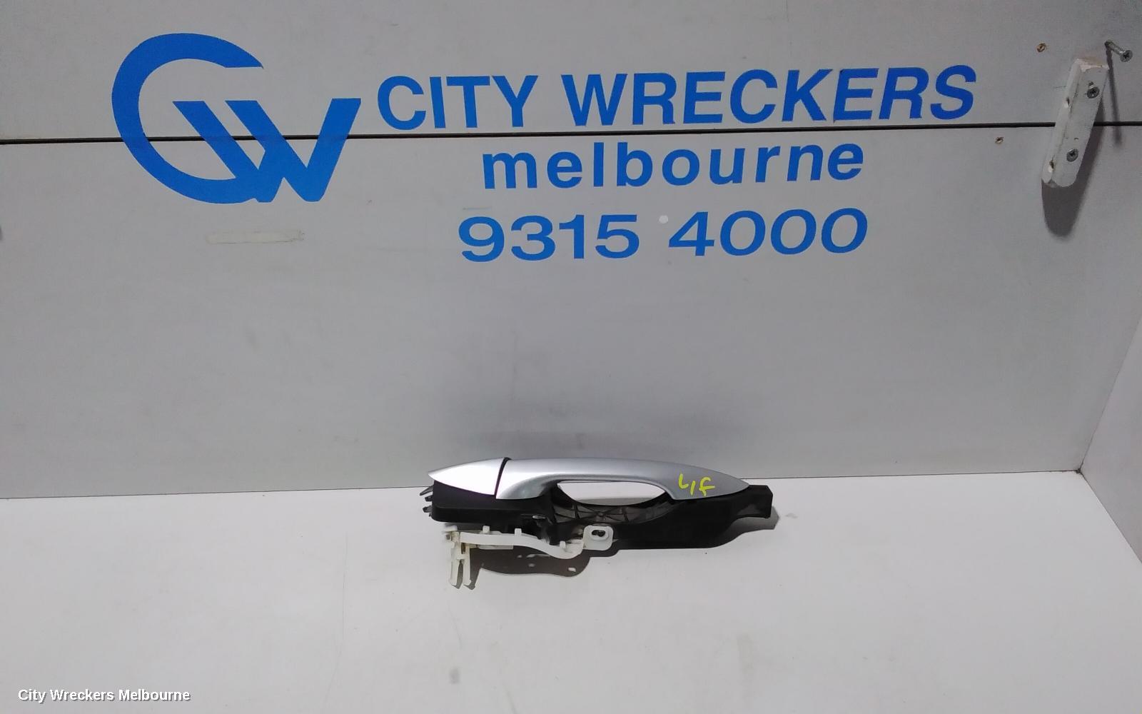 HYUNDAI I30 DOOR HANDLE, OUTER, LH FRONT, NON KEYLESS ENTRY TYPE, GD (CZECH-VIN TMAD), 12/2012 - 02/2017
