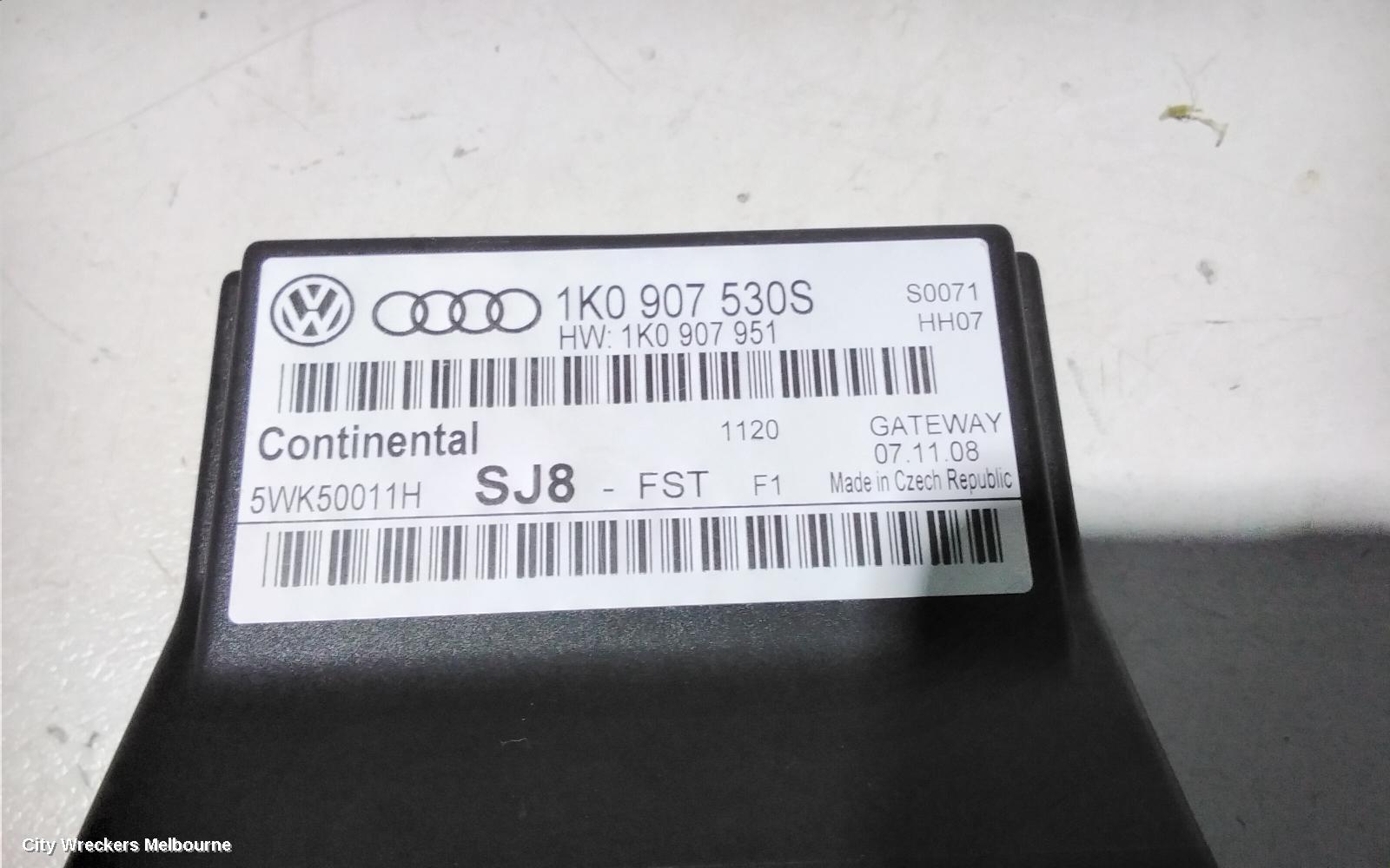 VOLKSWAGEN GOLF, GEN 6, 10/2008 - 12/2015, GATEWAY MODULE 1K0 907 530S: 82693