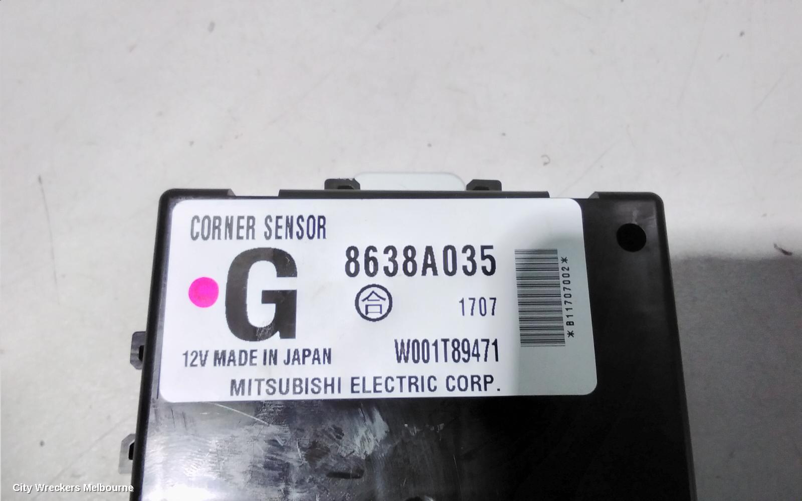 MITSUBISHI ASX, 05/2010 ONWARDS, CORNER SENSOR (CLEARANCE WARNING) P/N: 8638A035: 82707