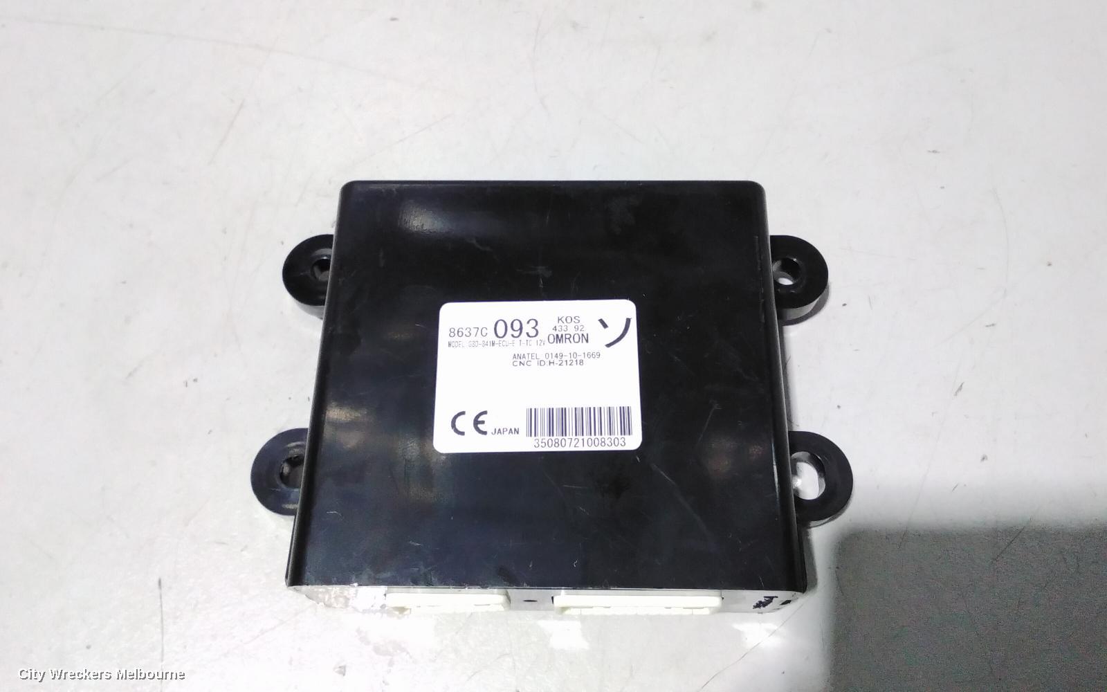 MITSUBISHI ASX ECU, ENGINE ECU, PETROL, AUTO T/M, SEC SET (ECU/IMM/READER/KEY), XB-XC, 09/2012 ONWARDS