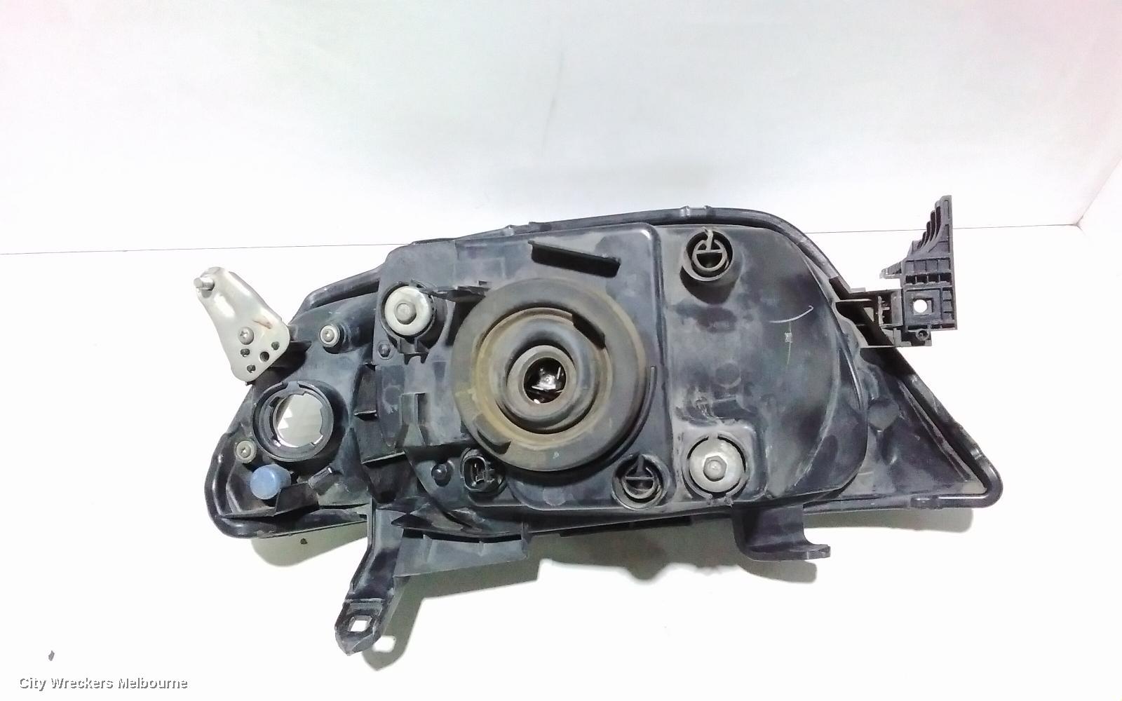 MITSUBISHI TRITON RIGHT HEADLAMP, ML, HALOGEN, STRAIGHT, CLEAR BLINKER LENS TYPE, 07/2006 - 08/2009