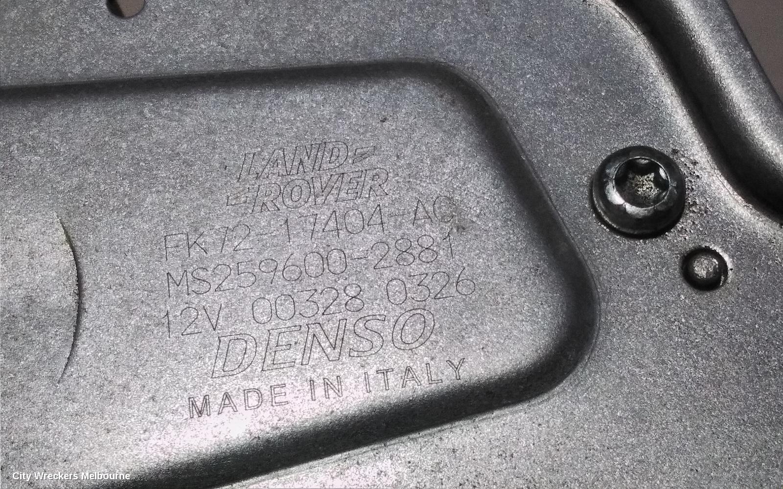 LAND ROVER DISCOVERY SPORT WIPER MOTOR, TAILGATE, L550, 01/2015 ONWARDS