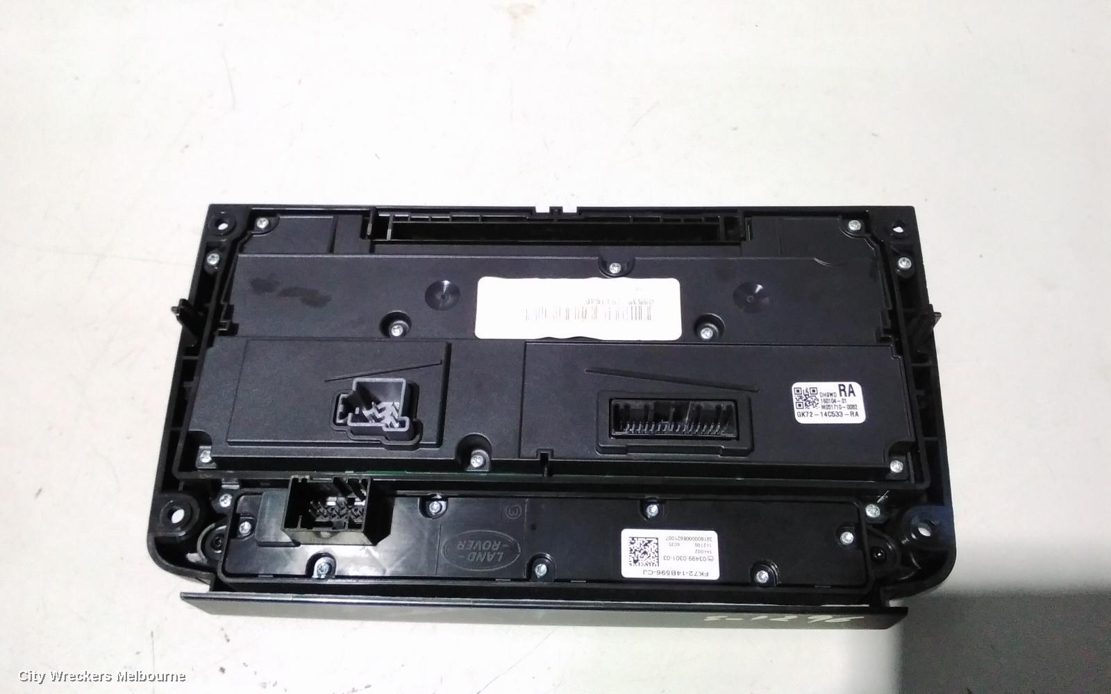 LAND ROVER DISCOVERY SPORT HEATER/AC CONTROLS, CLIMATE CONTROL TYPE, L550, 01/2015 ONWARDS