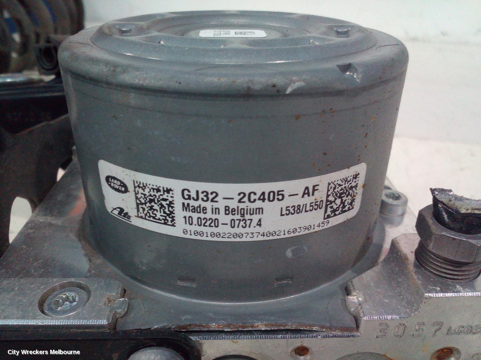 LAND ROVER DISCOVERY SPORT ABS PUMP/MODULATOR, L550, 01/2015 ONWARDS