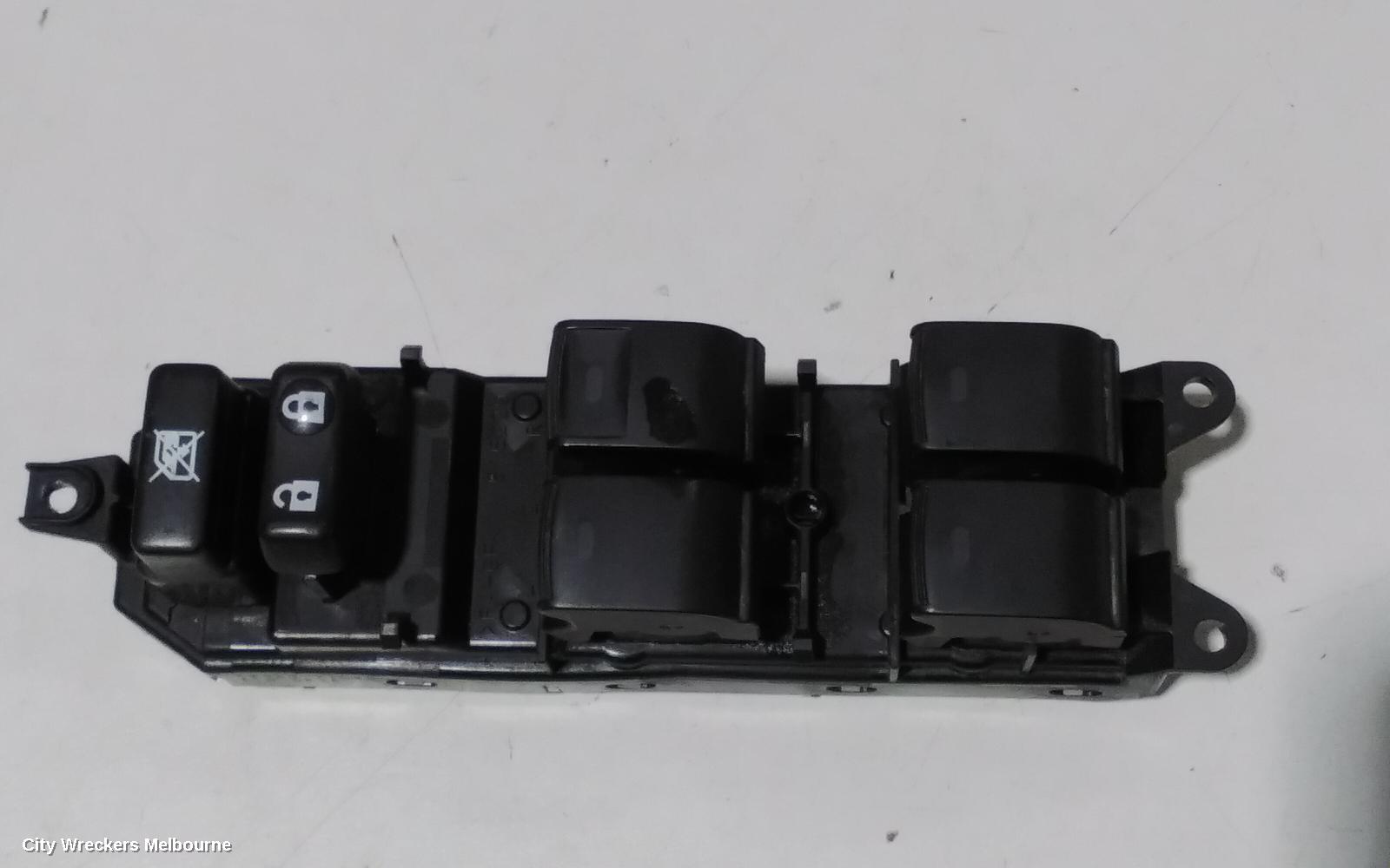 TOYOTA TARAGO PWR DR WIND SWITCH, RH FRONT (MASTER SWITCH), 4 SWITCH TYPE, ACR50R, 03/2006 - 06/2007