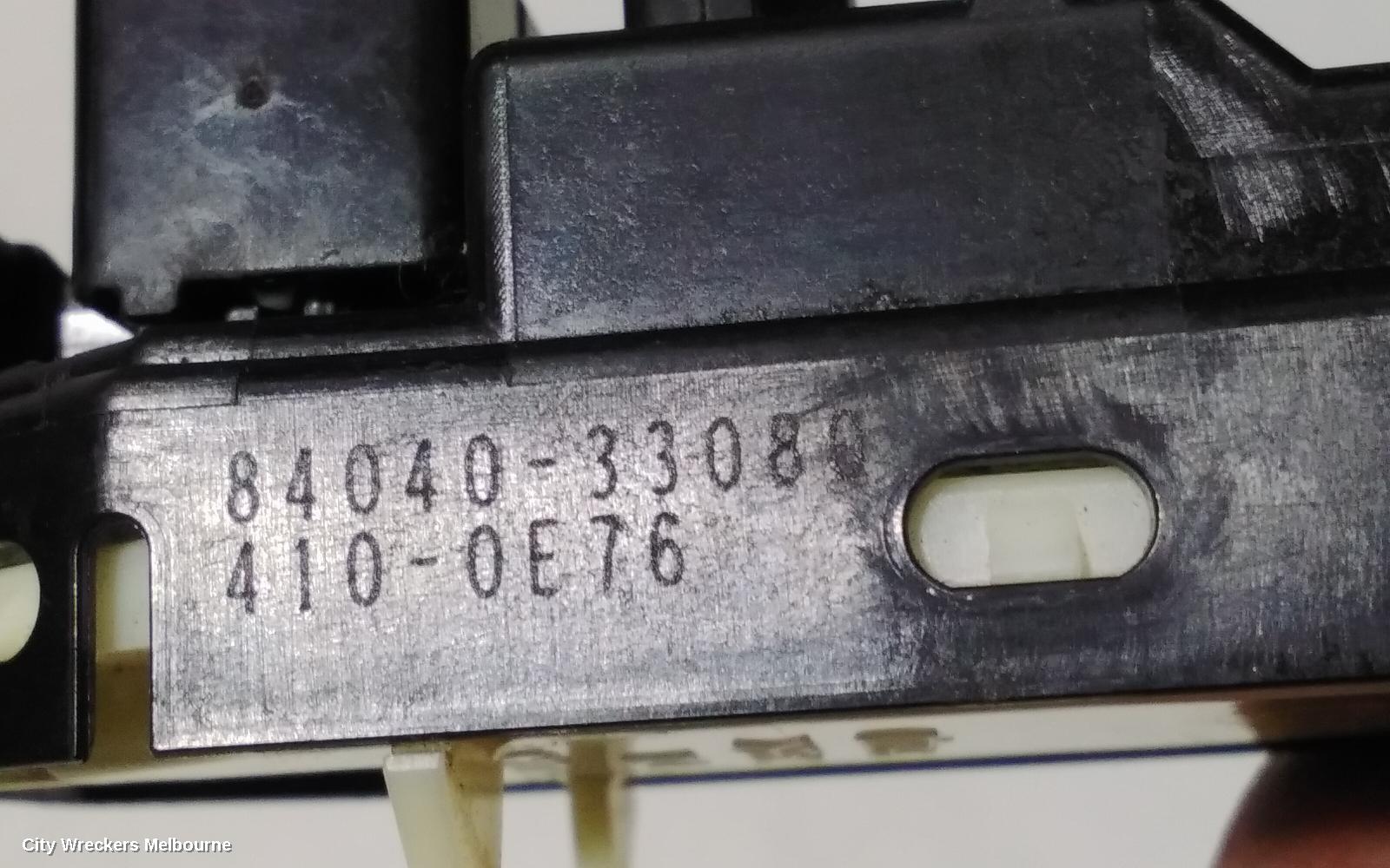 TOYOTA TARAGO PWR DR WIND SWITCH, RH FRONT (MASTER SWITCH), 4 SWITCH TYPE, ACR50R, 03/2006 - 06/2007