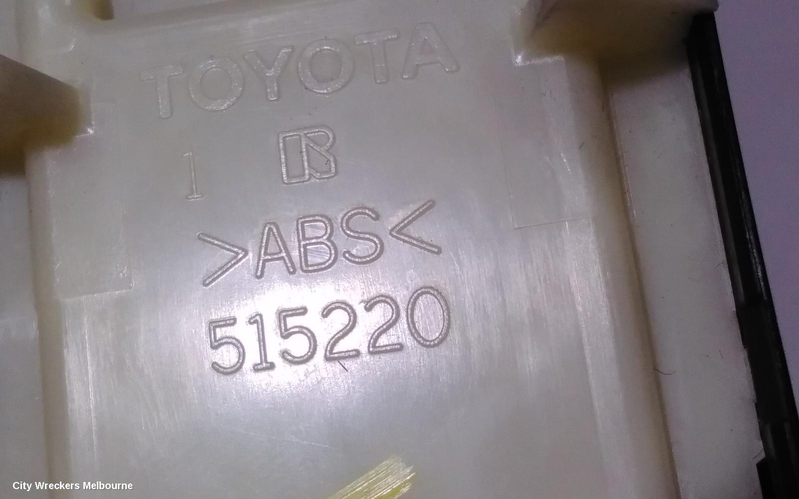 TOYOTA TARAGO PWR DR WIND SWITCH, RH FRONT (MASTER SWITCH), 4 SWITCH TYPE, ACR50R, 03/2006 - 06/2007