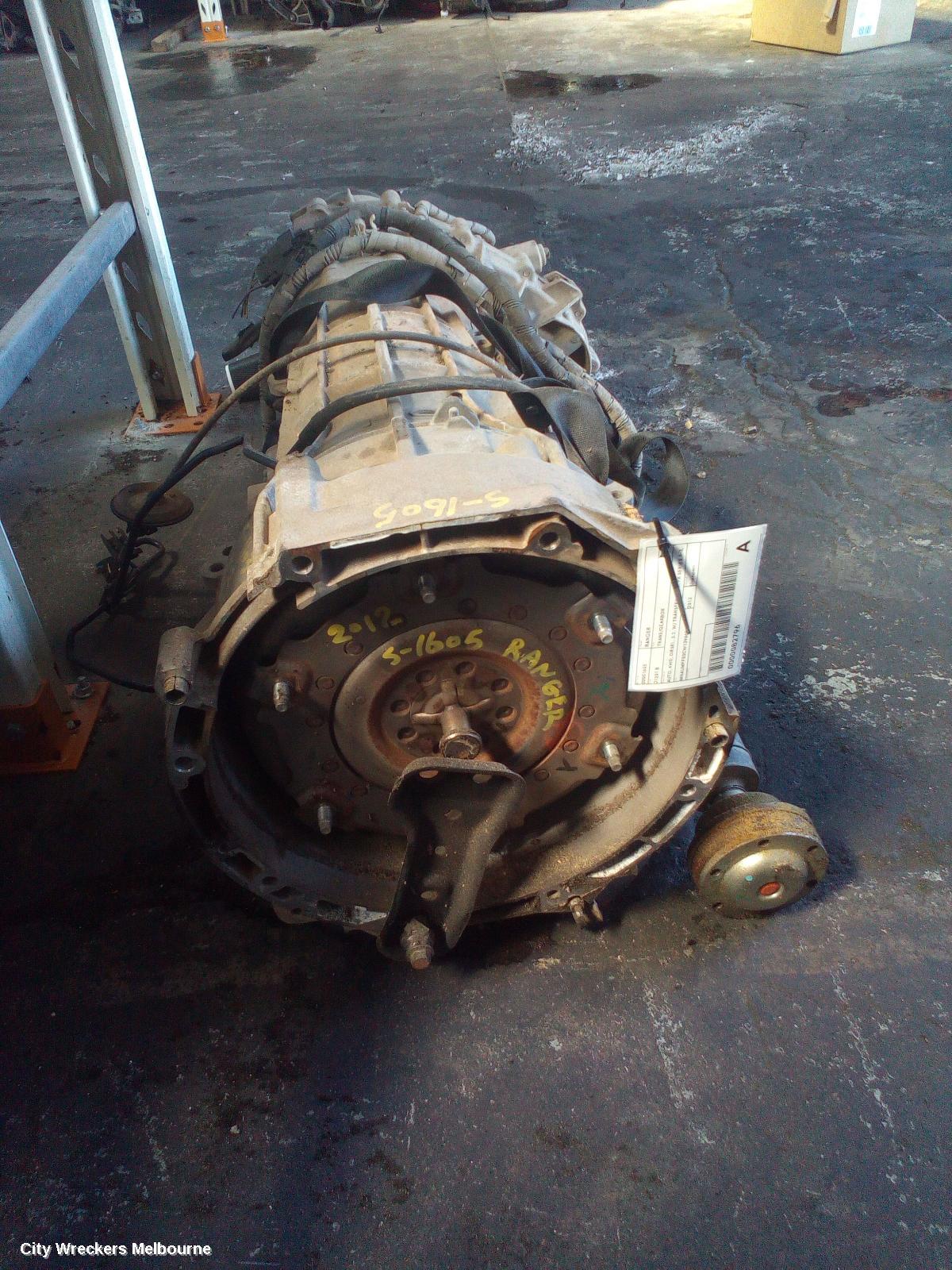 FORD RANGER TRANS/GEARBOX, AUTO, 4WD, DIESEL, 3.2, W/ TRANSFER CASE, PX SERIES 1-3, 06/2011 ONWARDS
