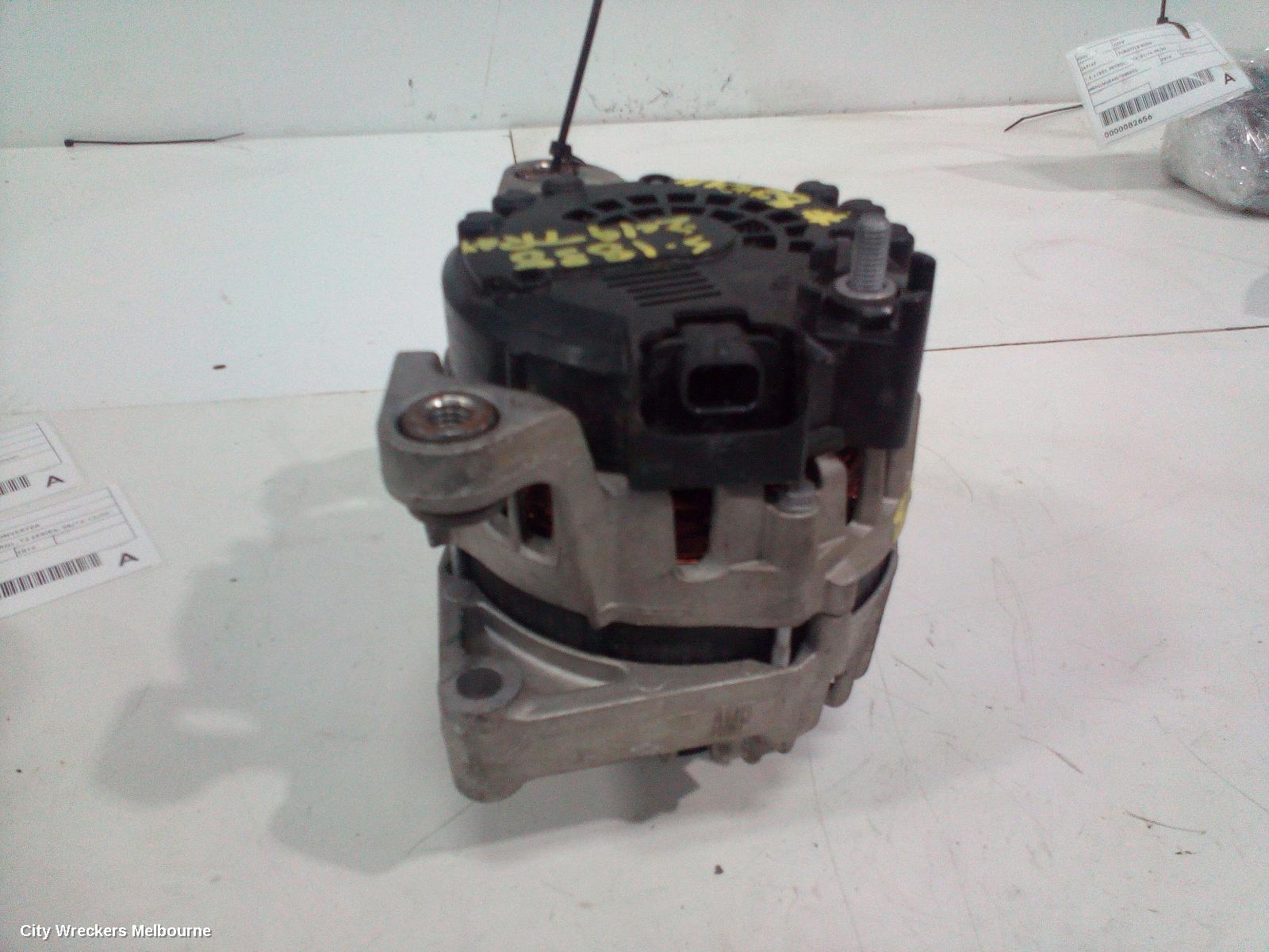 HOLDEN TRAX ALTERNATOR, PETROL, 1.4, AUTO T/M, TJ SERIES, 08/2014 - 12/2020