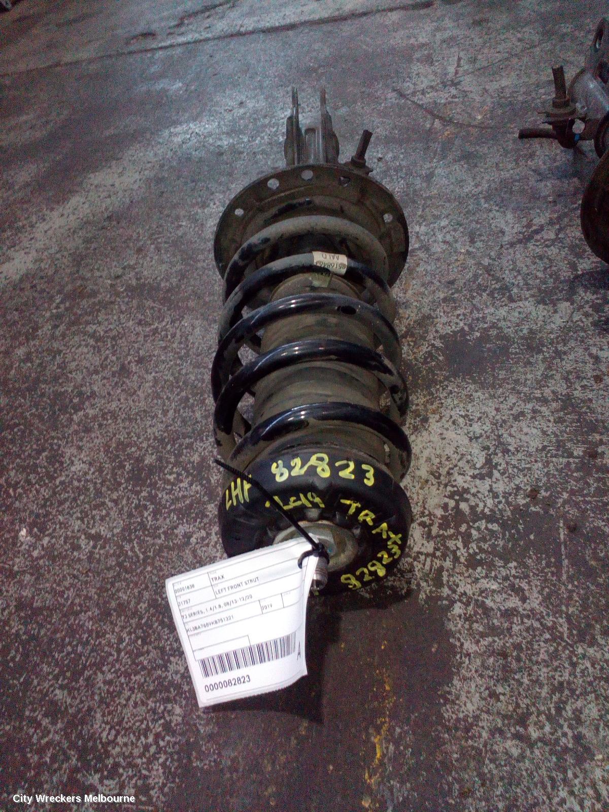 HOLDEN TRAX LEFT FRONT STRUT, TJ SERIES, 1.4/1.8, 08/2013 - 12/2020
