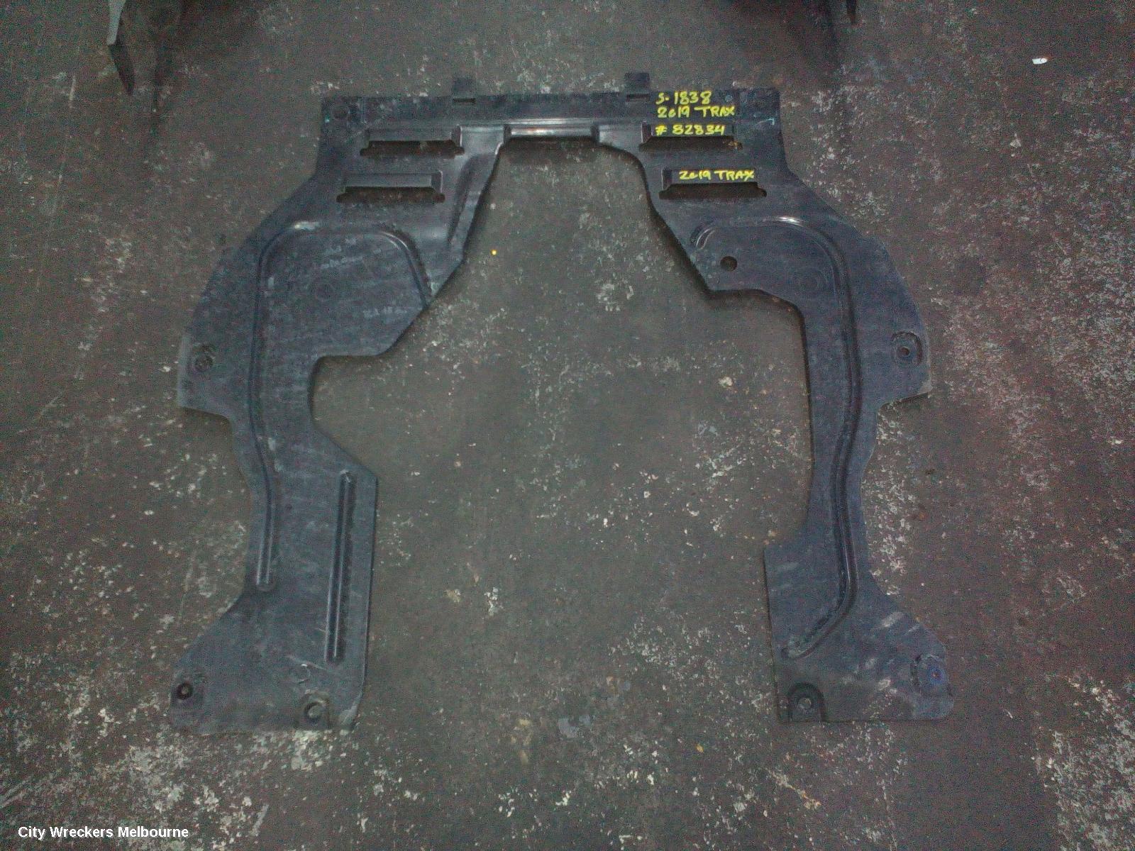 HOLDEN TRAX LOWER ENGINE SPLASH TRAY, TJ SERIES, MAIN ENGINE UNDERTRAY, 08/2013 - 12/2020