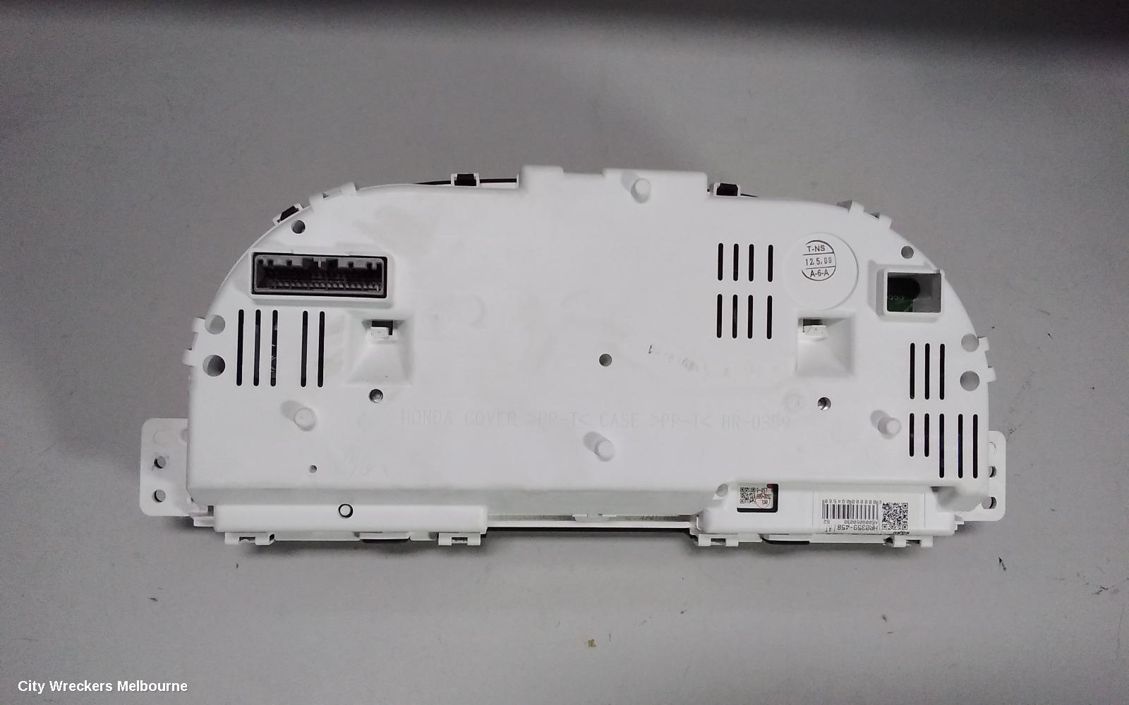 HONDA CRV INSTRUMENT CLUSTER, AUTO T/M TYPE, RE, 03/2007 - 10/2012