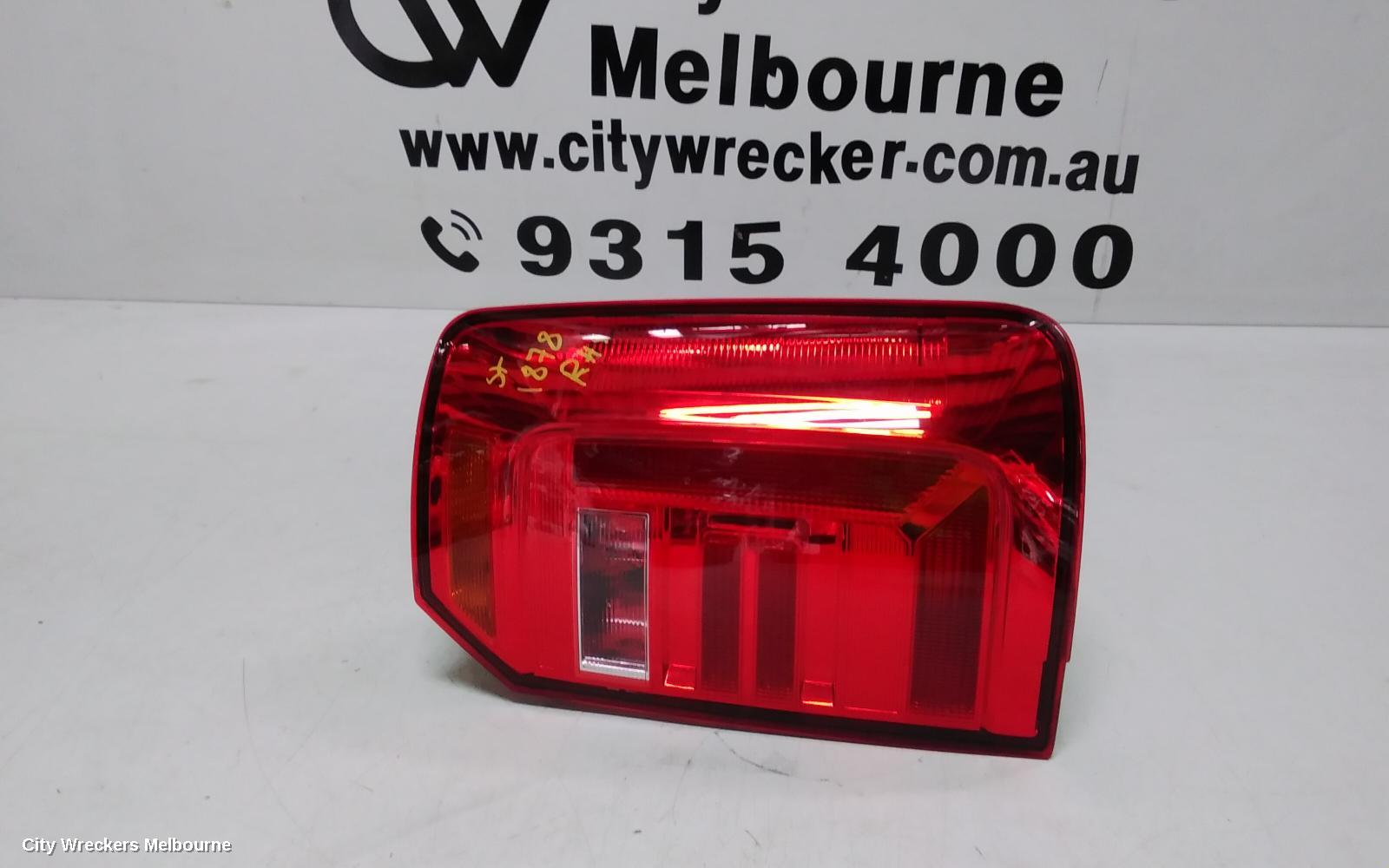 VOLKSWAGEN CADDY RIGHT TAILLIGHT, 2KN, TAILGATE TYPE, 07/2015 - 02/2021