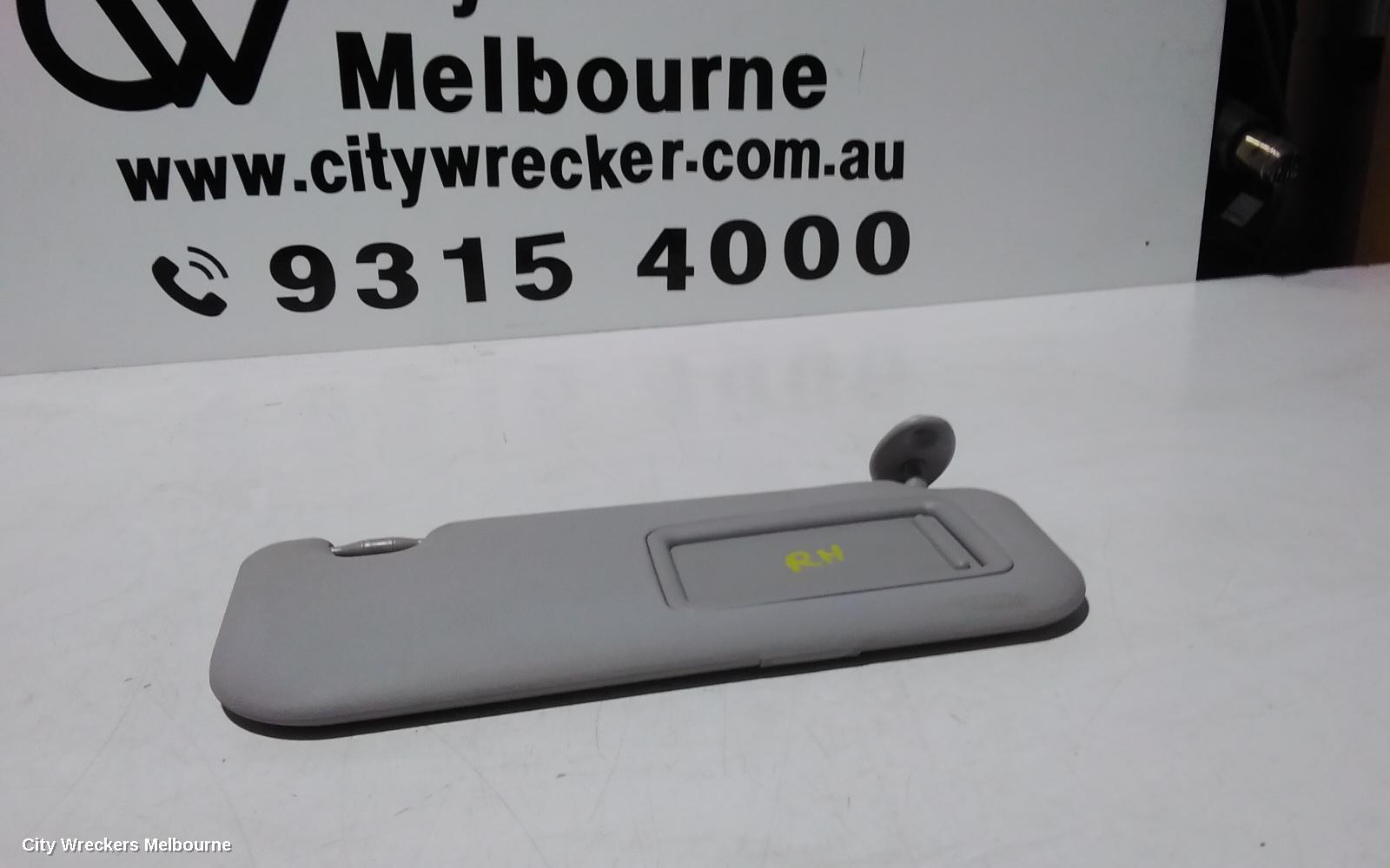 TOYOTA COROLLA SUNVISOR, ZRE182R/ZWE186R, RH SIDE, 10/2012 - 06/2018