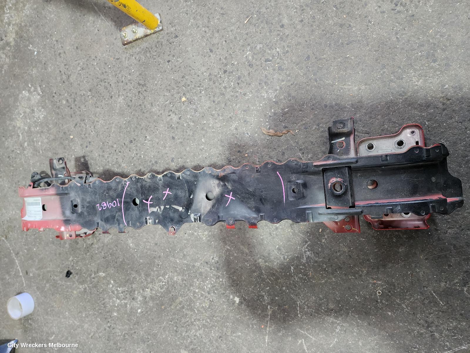 FORD FIESTA F/BAR REINFORC/BRACK, MAIN REINFORCEMENT, WS-WT, 07/2008 ONWARDS