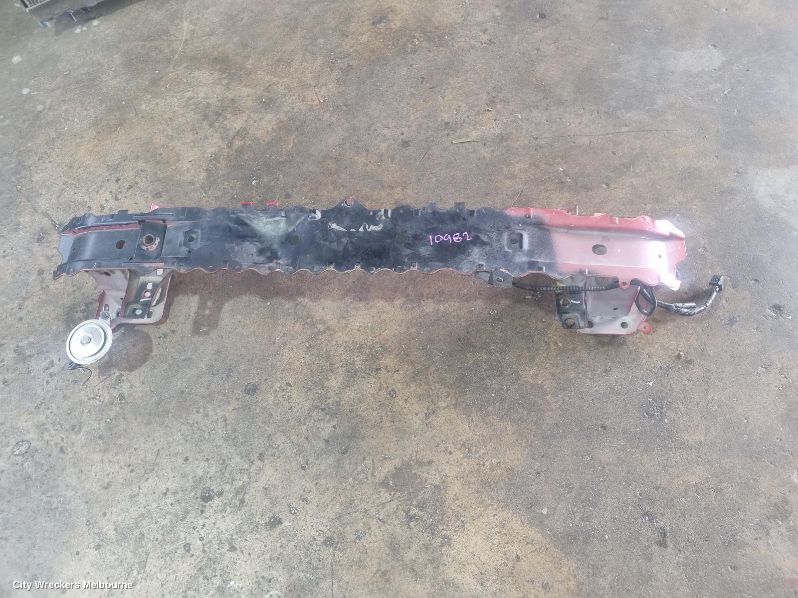 FORD FIESTA F/BAR REINFORC/BRACK, MAIN REINFORCEMENT, WS-WT, 07/2008 ONWARDS
