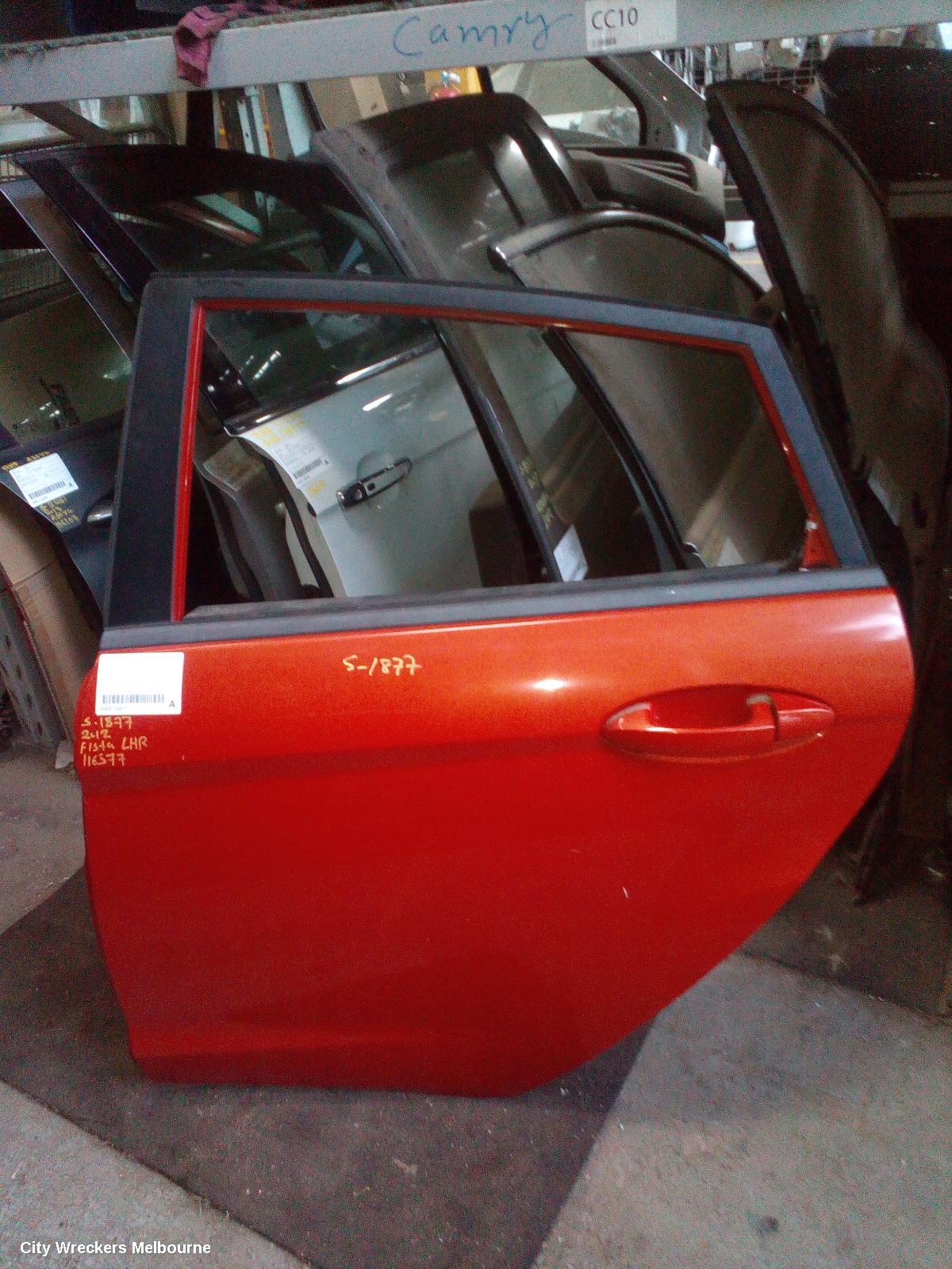 FORD FIESTA LEFT REAR DOOR/SLIDING, WT-WZ, HATCH, 10/2010 - 12/2019