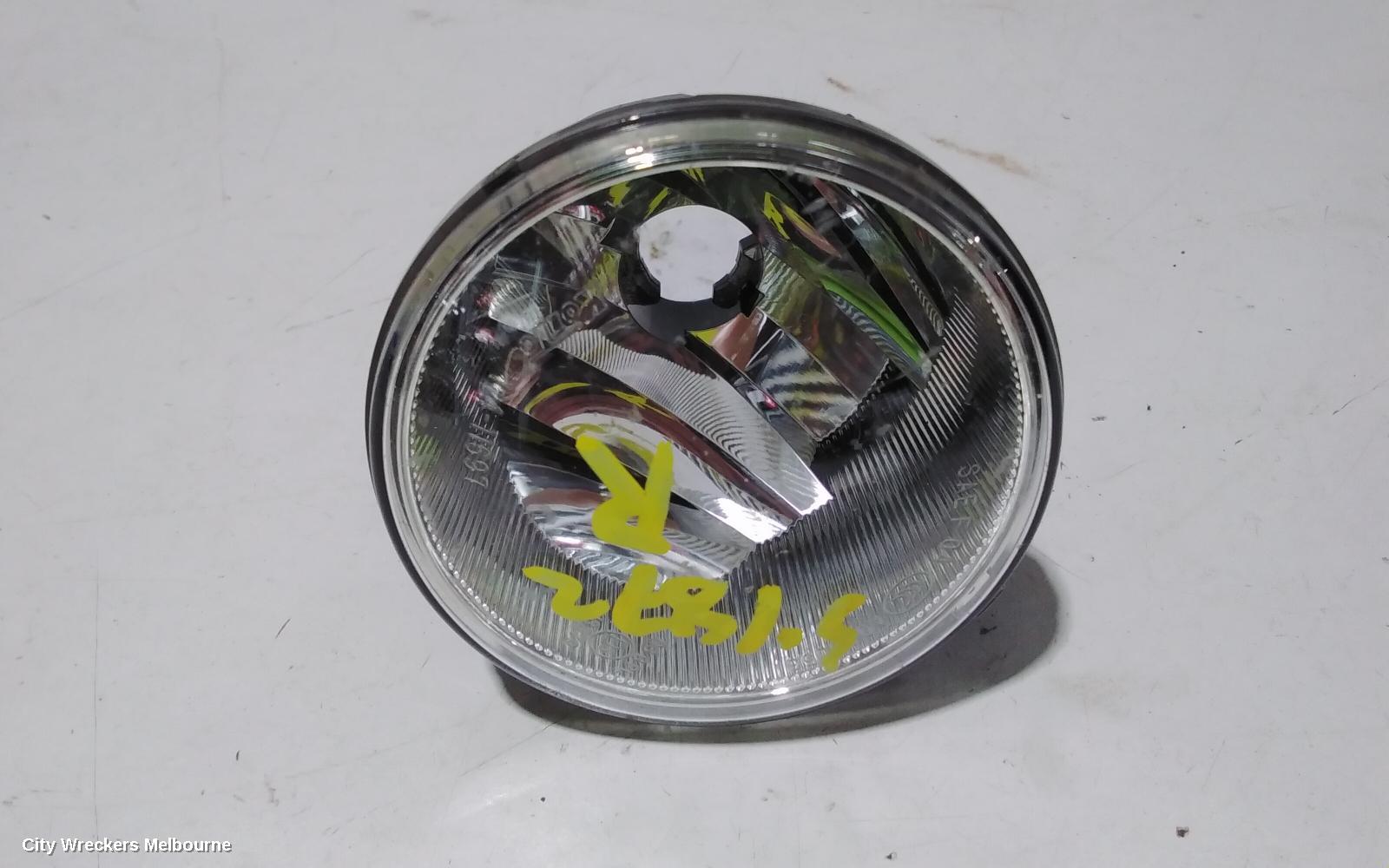 SUBARU OUTBACK RIGHT INDICATOR/FOG/SIDE, BUMPER FOGLAMP, 6TH GEN, SINGLE BULB TYPE, 08/2014 - 12/2020