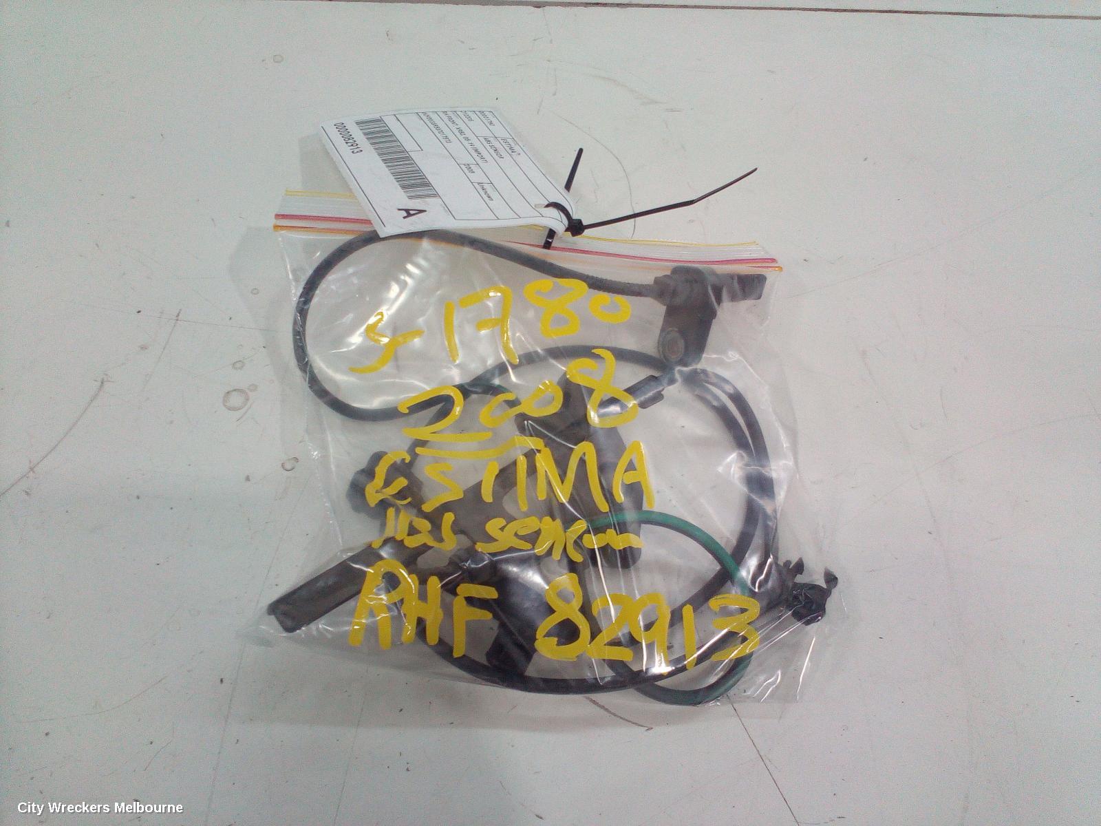 TOYOTA ESTIMA ABS SENSOR, RH FRONT, XR50, 05-19 (IMPORT)