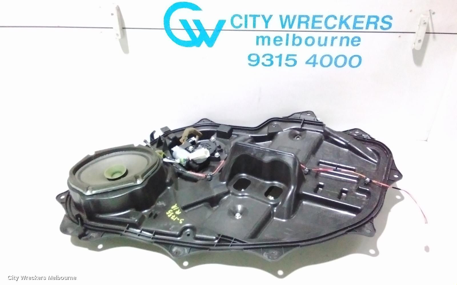 MAZDA CX9 RIGHT REAR WND REG/MOTOR, TB, DOOR REG ASSY (REG AND MOTOR), 12/2007 - 12/2015